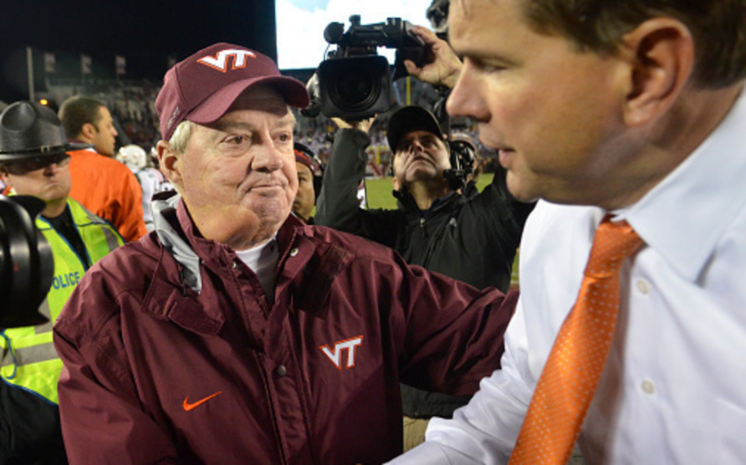 Beamer and Miami coach Al Golden