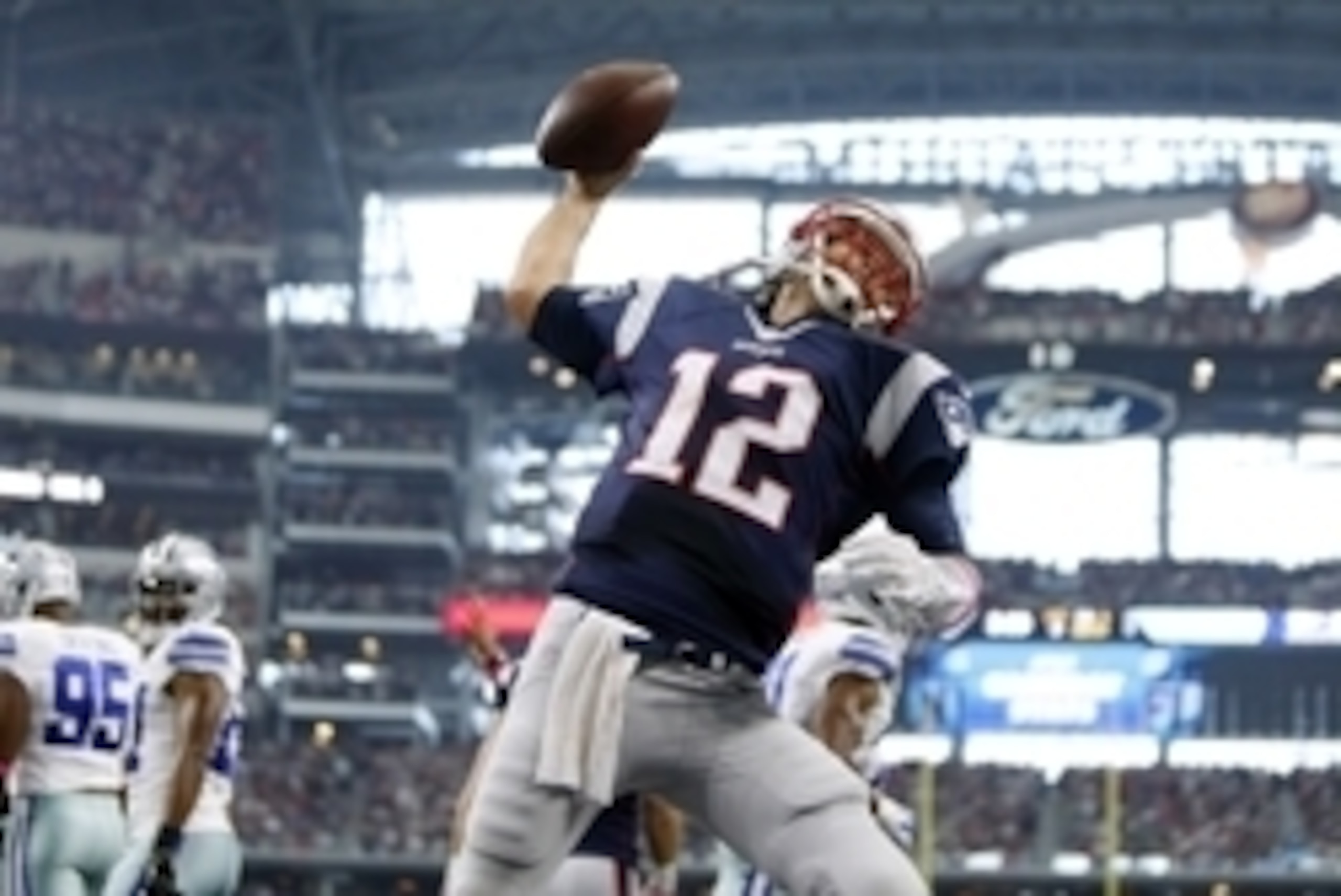 Tom Brady and the Pats delivered an authoritative win on Sunday. Tom Brady and the Pats delivered an authoritative win on Sunday.