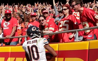 Third-year receiver Marquess Wilson hauled in his second career touchdown Sunday afternoon.