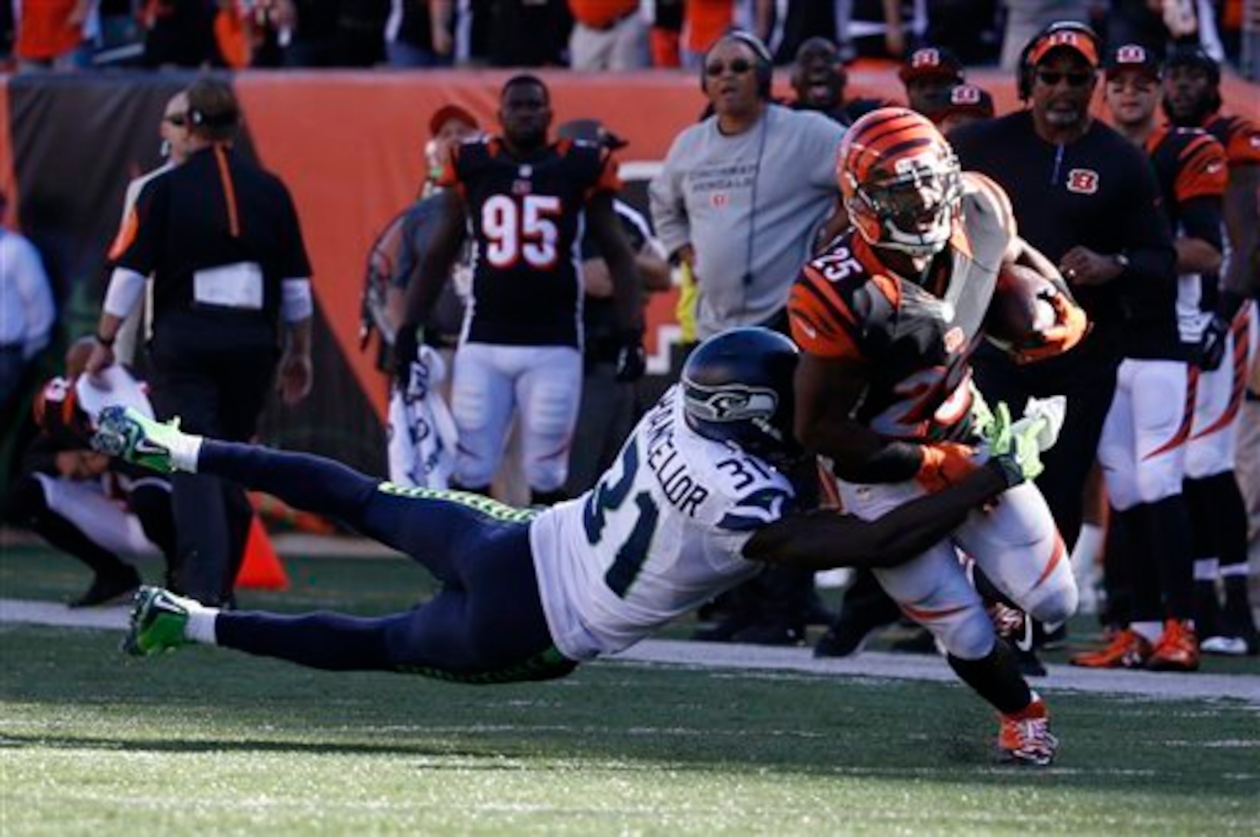 Giovani Bernard continues to come up big for the Bengals.
