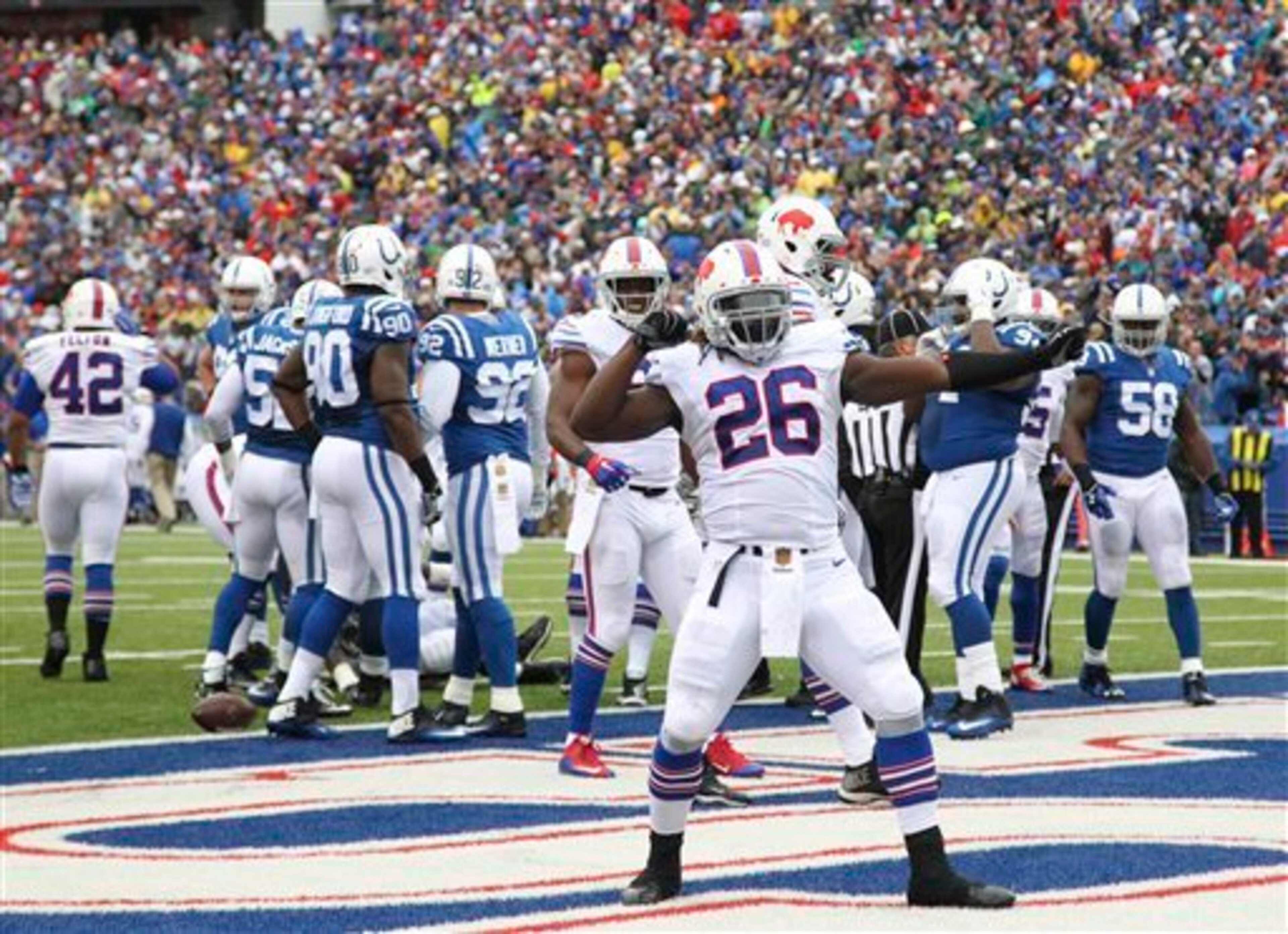 Buffalo RB Boobie Dixon Buffalo RB Boobie Dixon