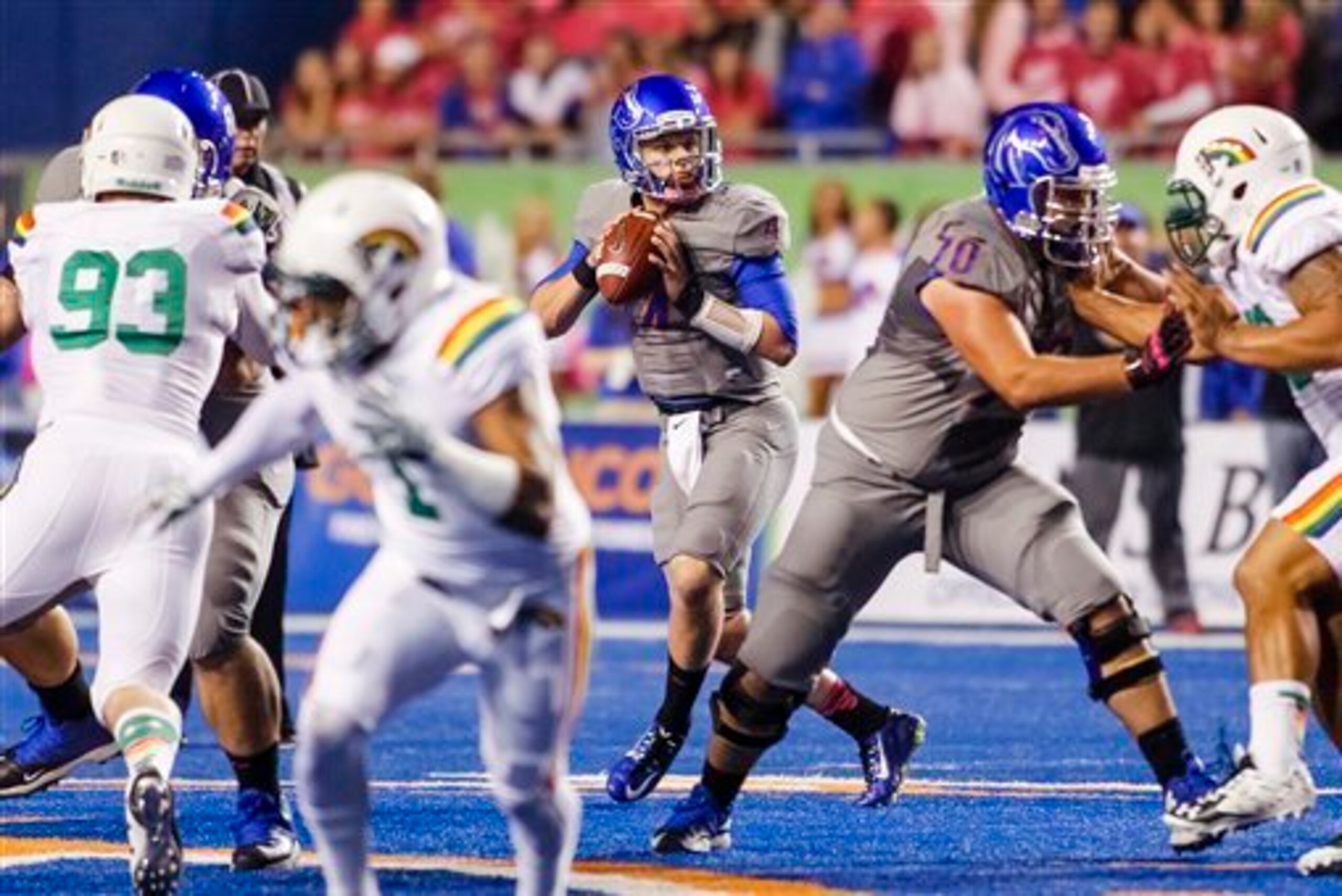 Brett Rypien has been very solid for a good Boise State team. Brett Rypien has been very solid for a good Boise State team.