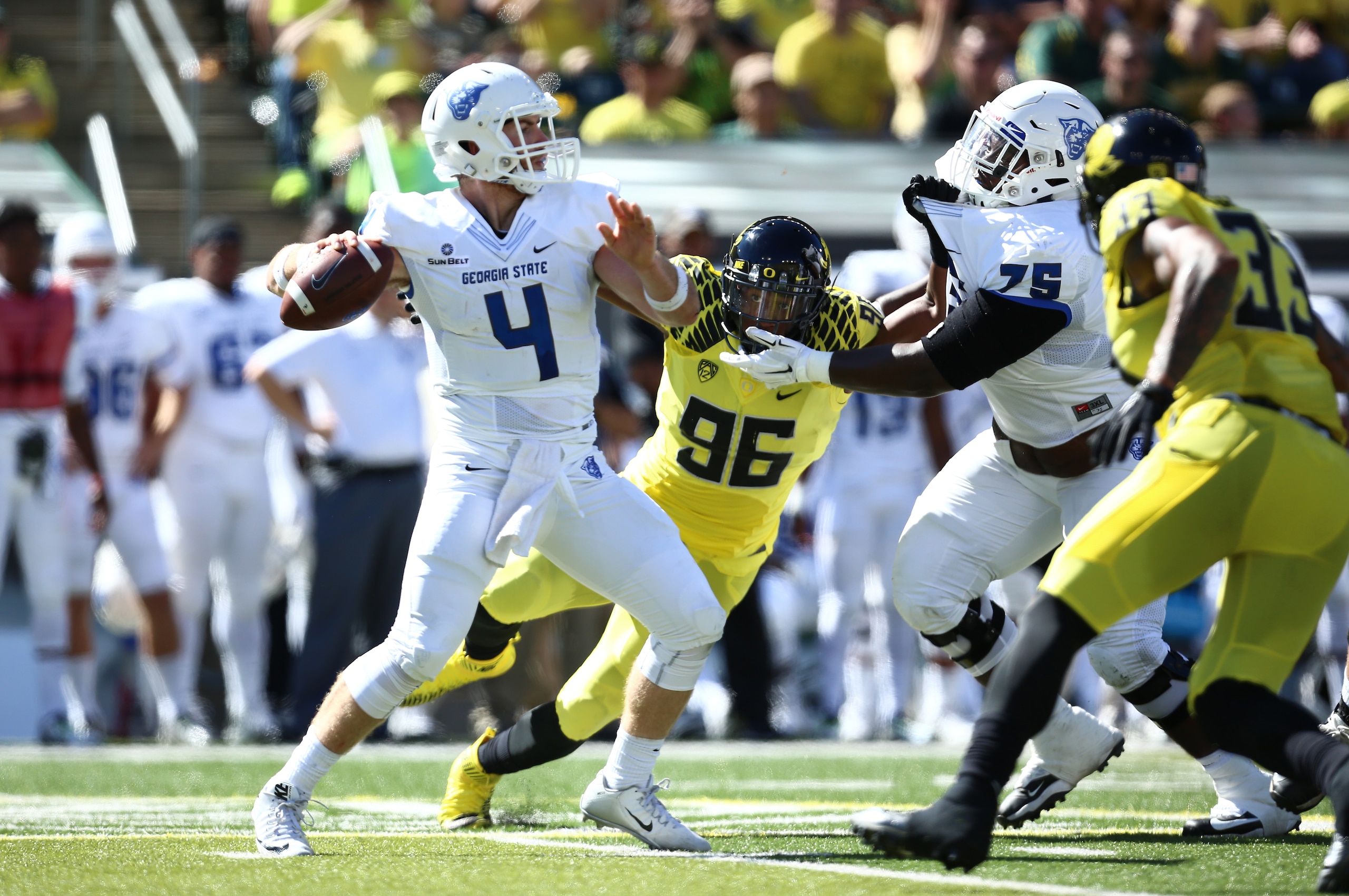 Georgia State is struggling, but Nick Arbuckle is putting up some solid numbers. Georgia State is struggling, but Nick Arbuckle is putting up some solid numbers.