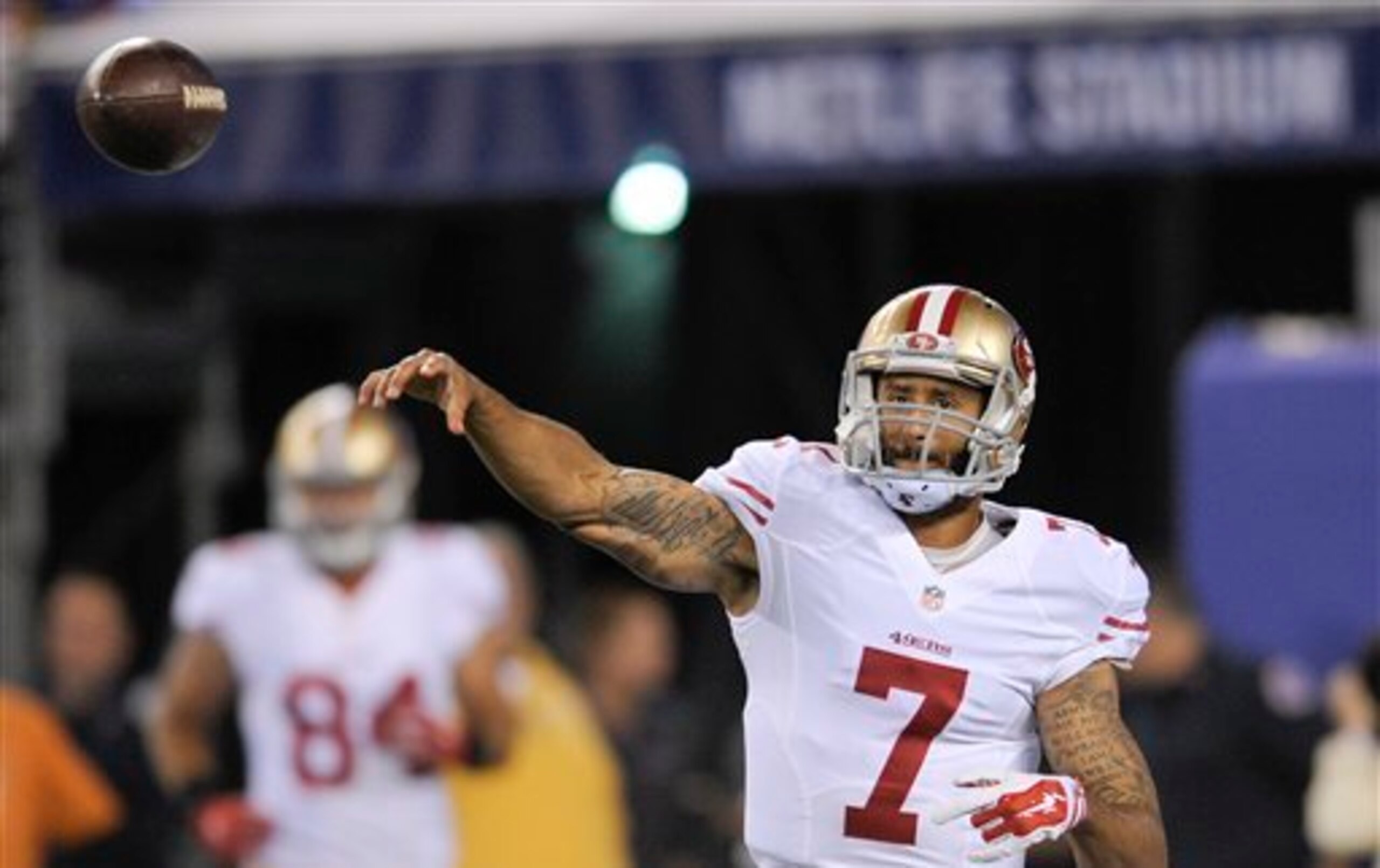 Kaepernick's Week 5 performance stands in contrast to what was seen the previous two weeks.