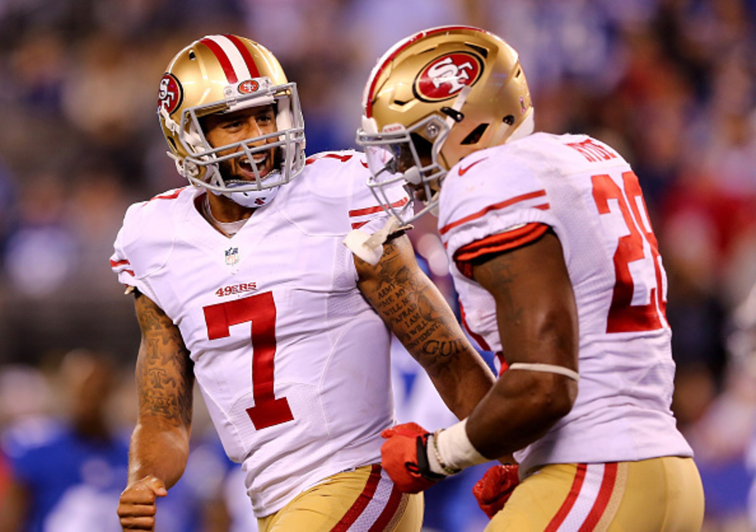 Despite the loss, Kaepernick looks to retain the positive momentum gained on offense moving forward.