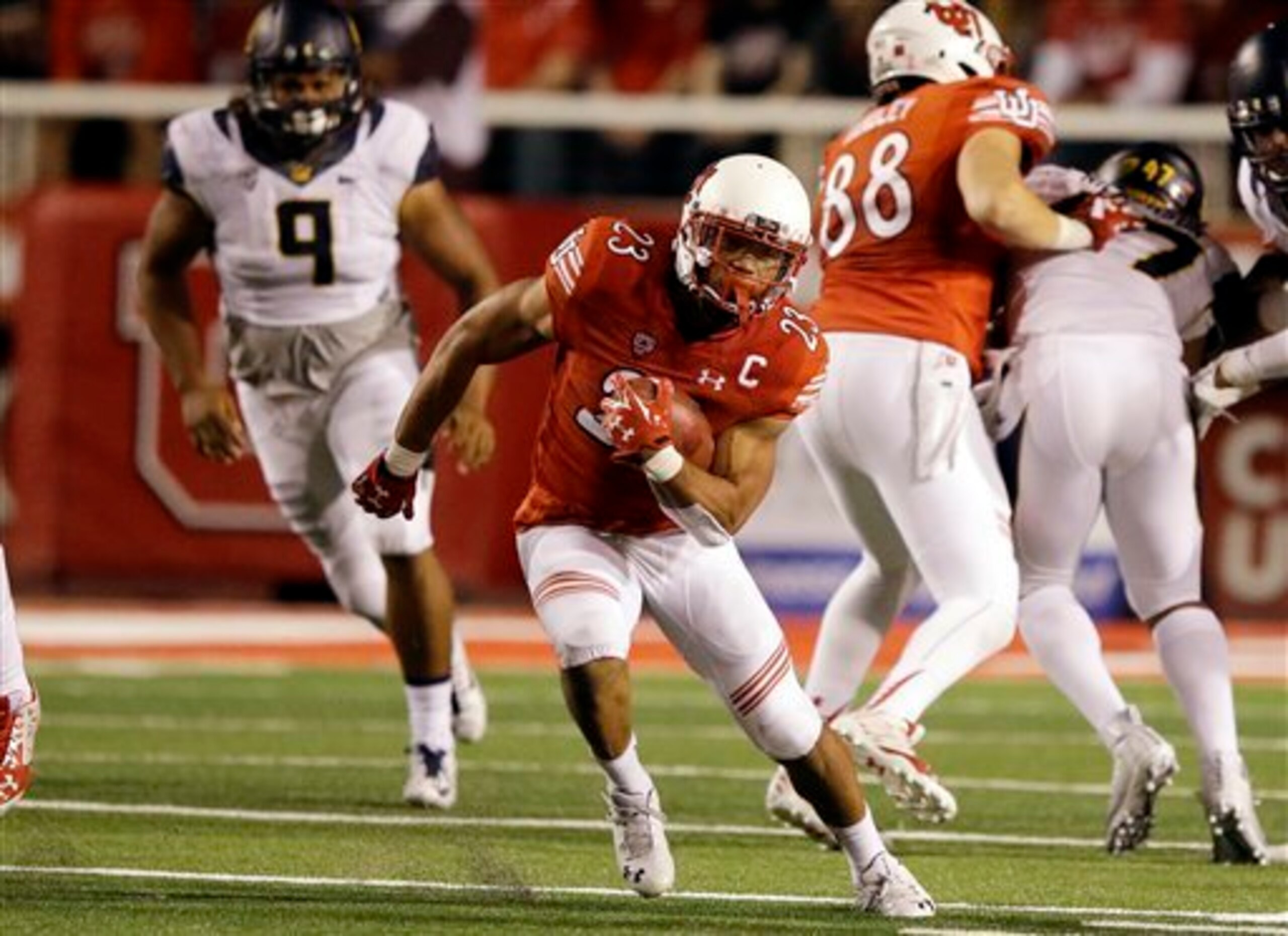Utah RB Devontae Booker Utah RB Devontae Booker