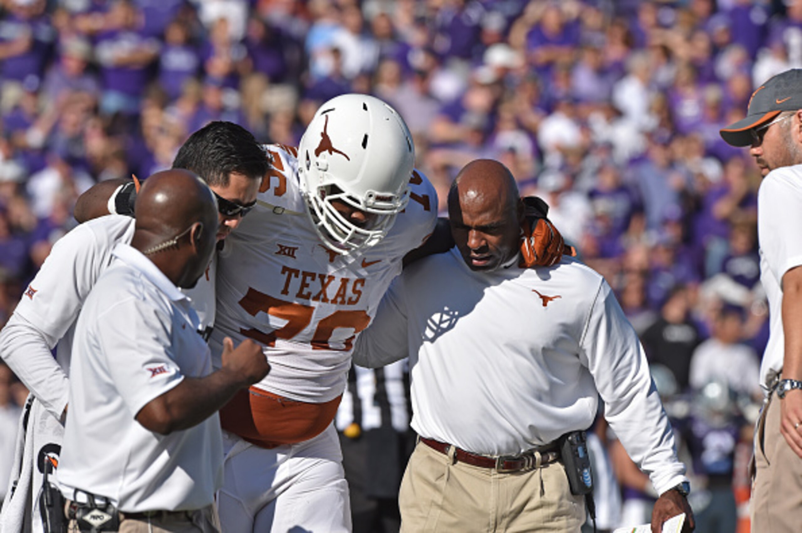 A healthy Perkins should make a major difference for the Longhorns.