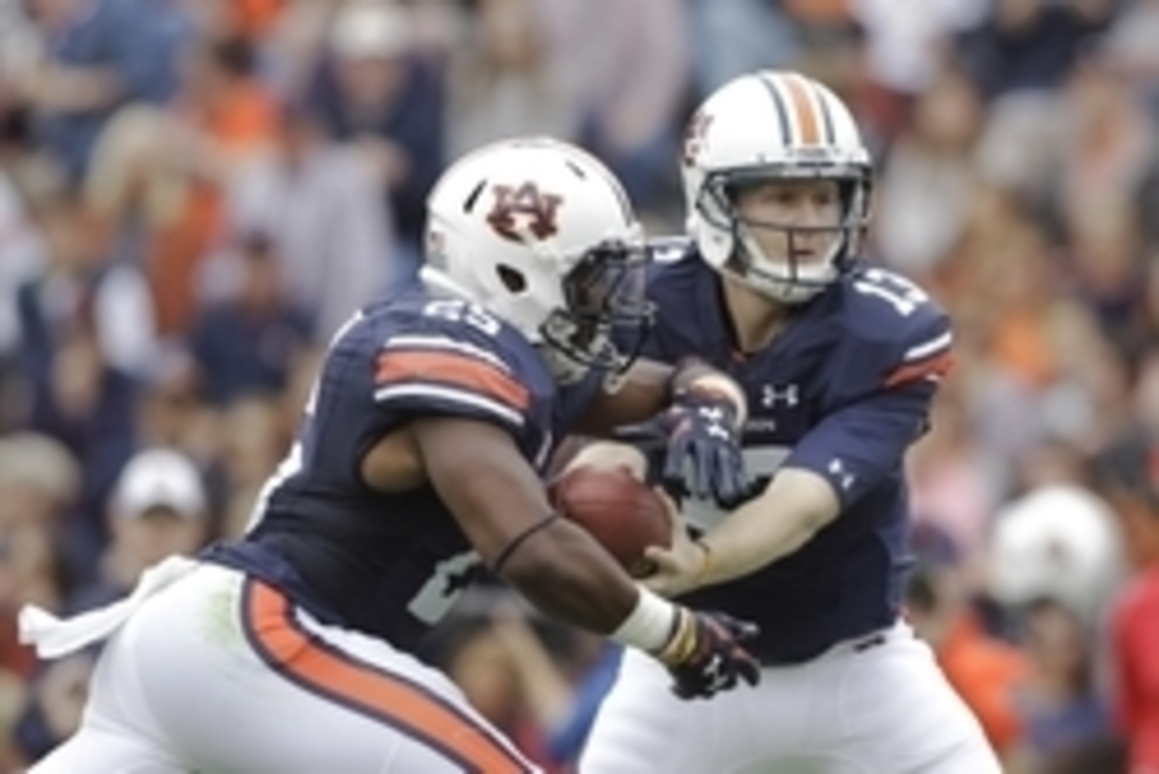 Auburn RB Peyton Barber and QB Sean White