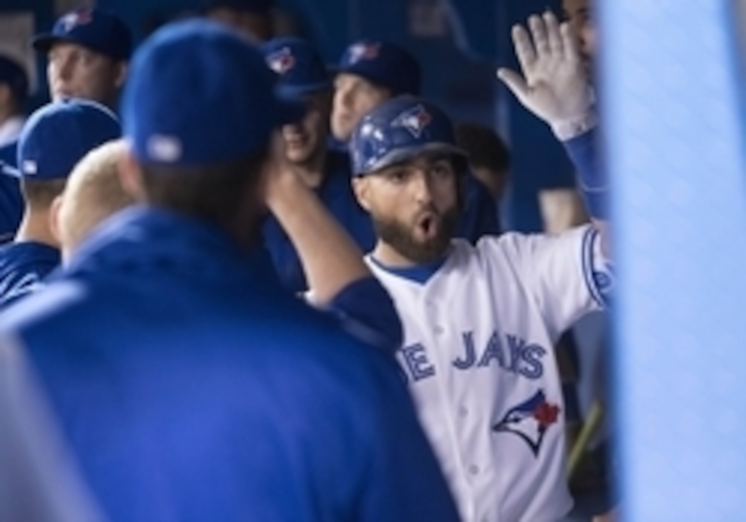 Kevin Pillar has combined fantastic outfield defense with a hot bat has made him an important piece for Toronto.