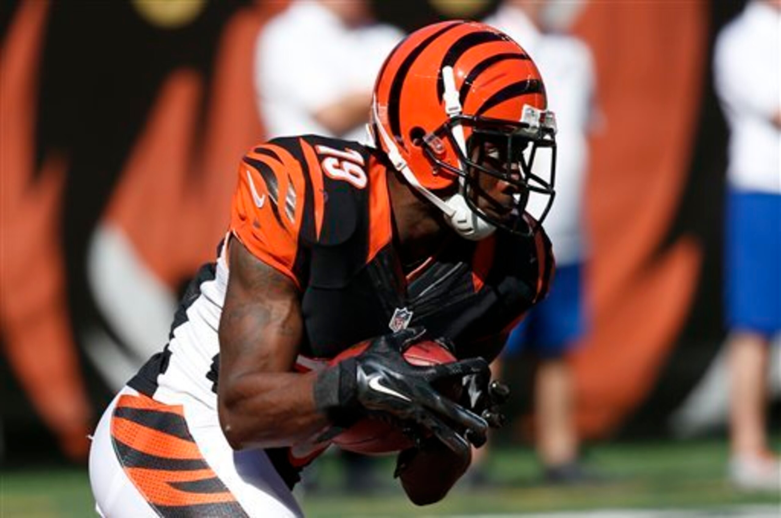 Brandon Tate struggled on kick returns against Seattle.