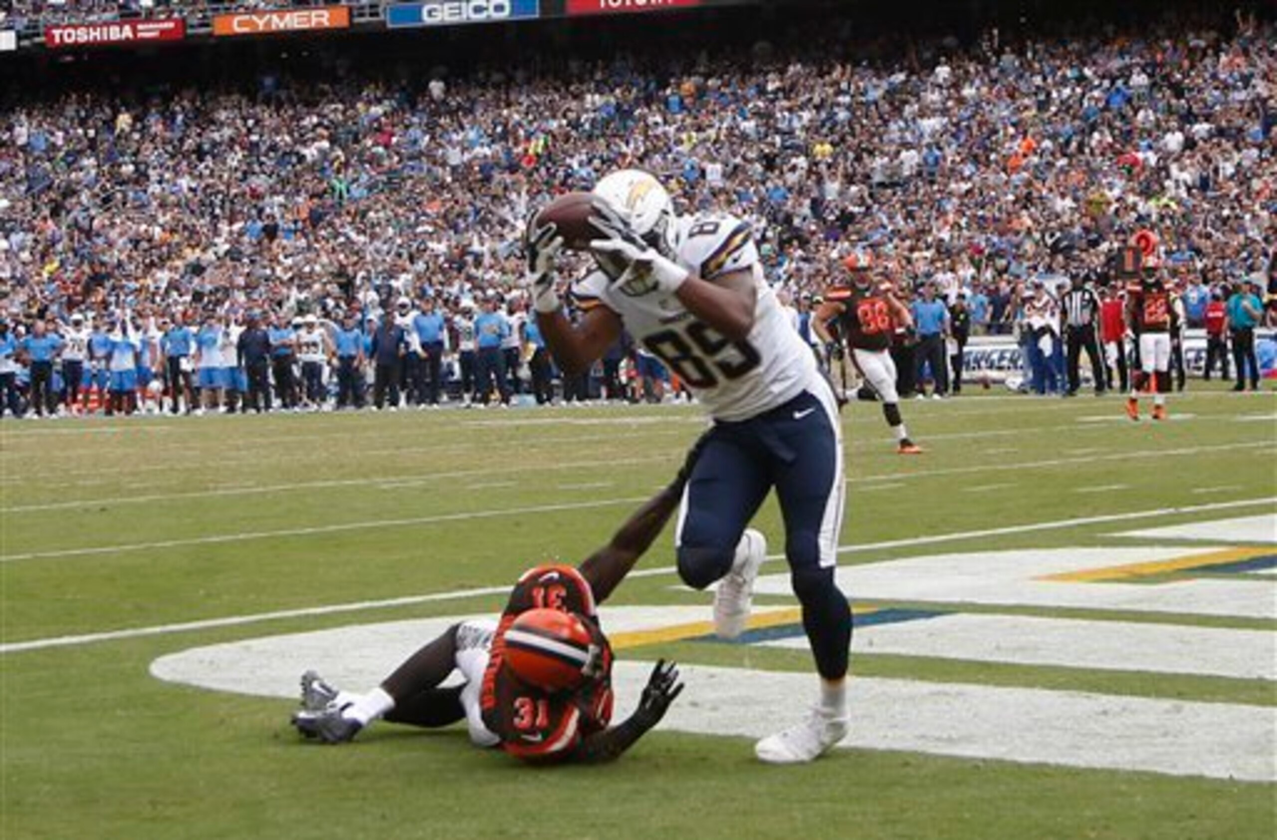 Ladarius Green remained a contributor despite Antonio Gates' return.