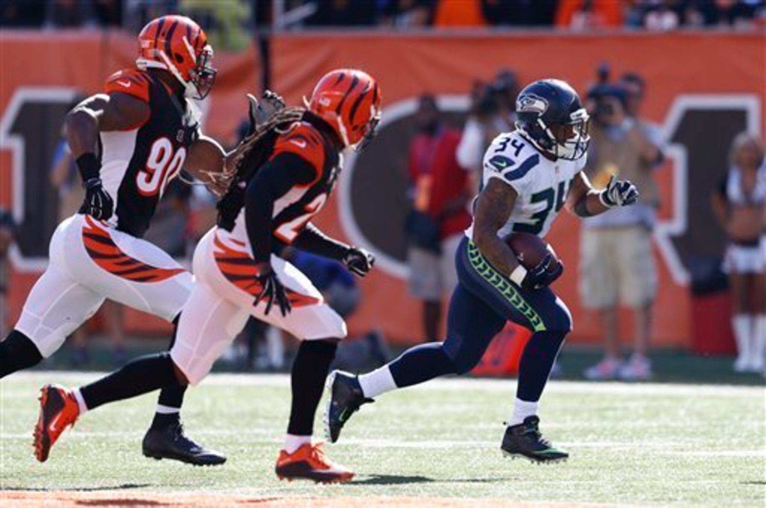Thomas Rawls has earned more playing time in Seattle.