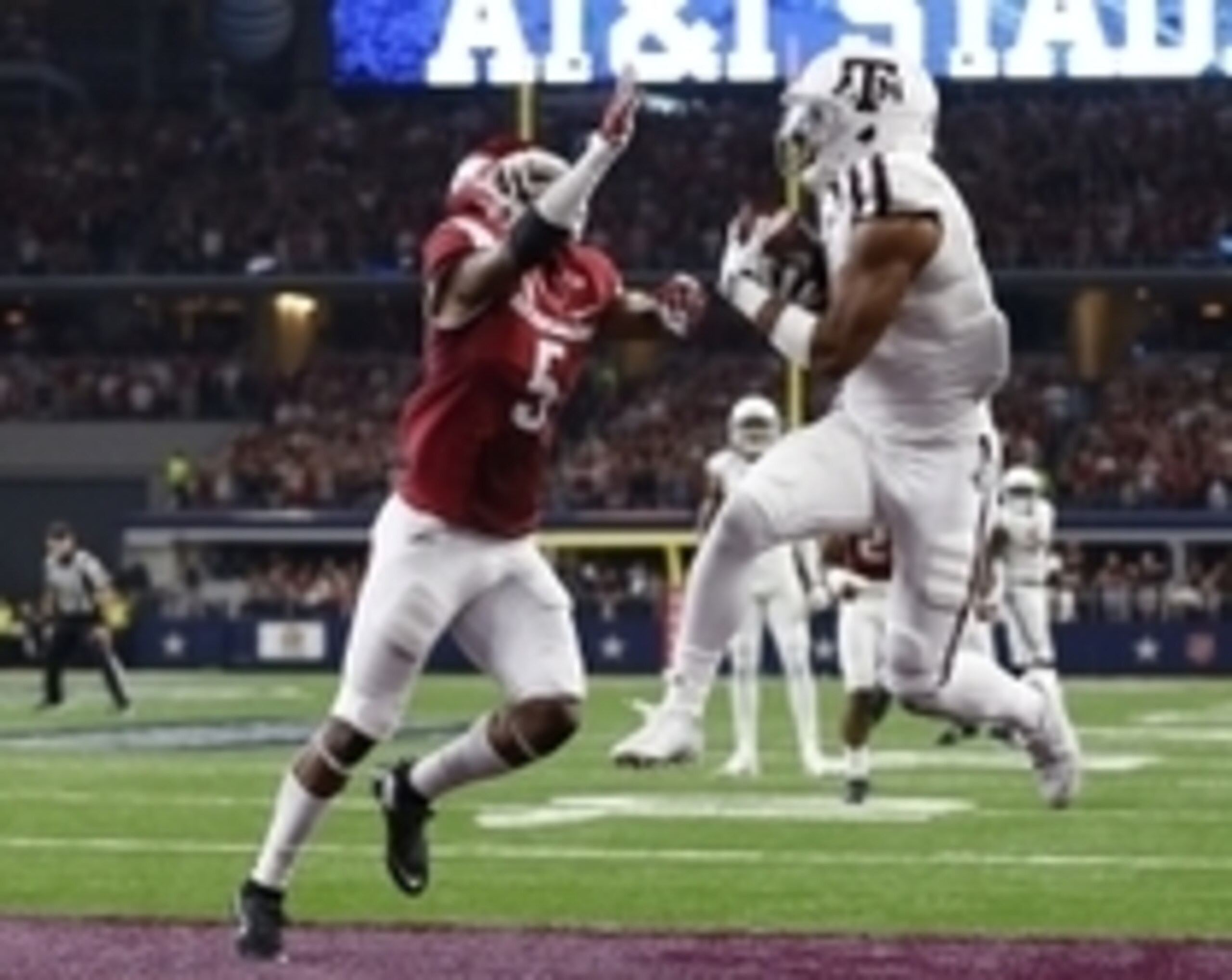 Despite being a freshman, Christian Kirk leads Texas A&M's receiving corps.