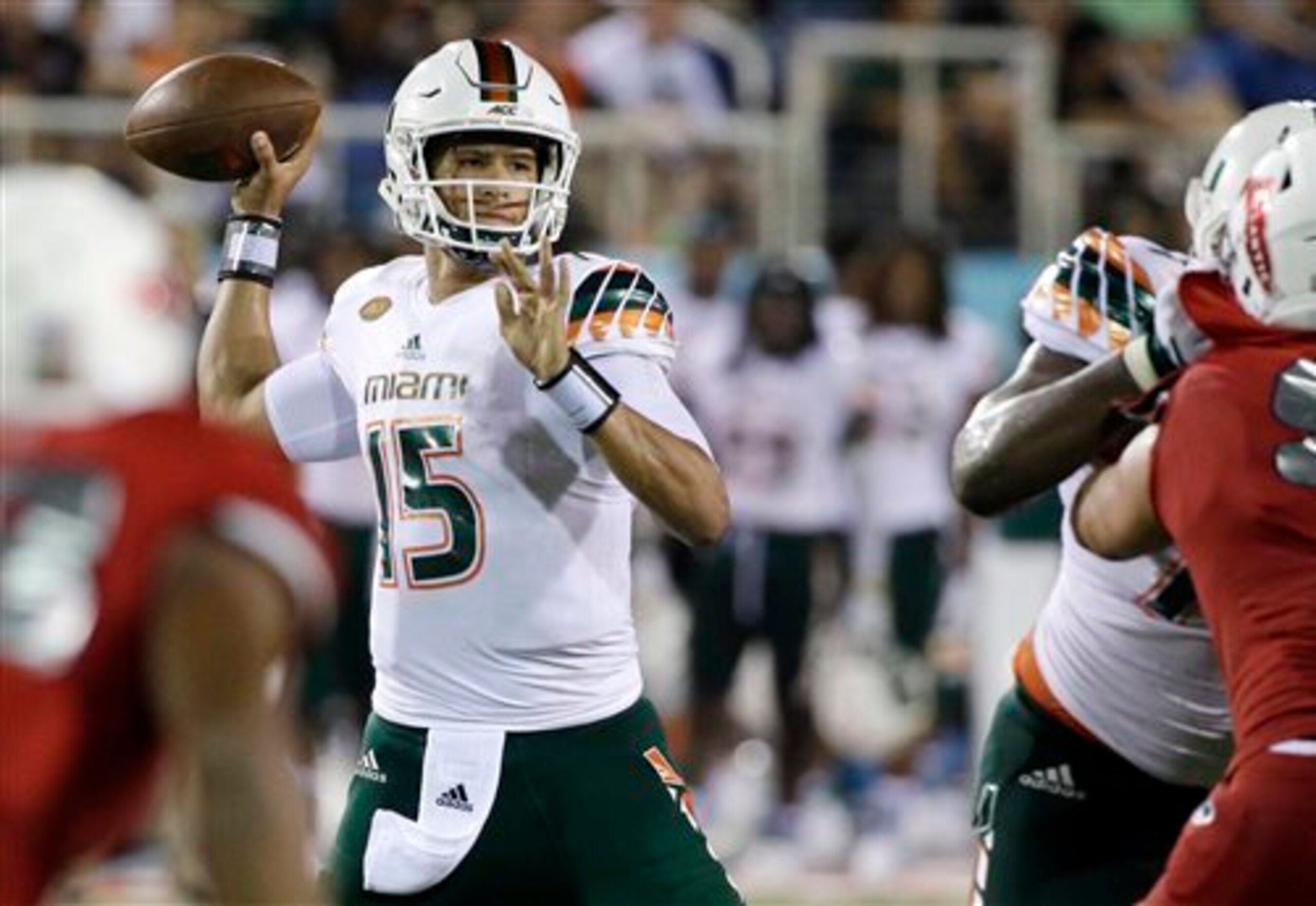 Miami quarterback Brad Kaaya.