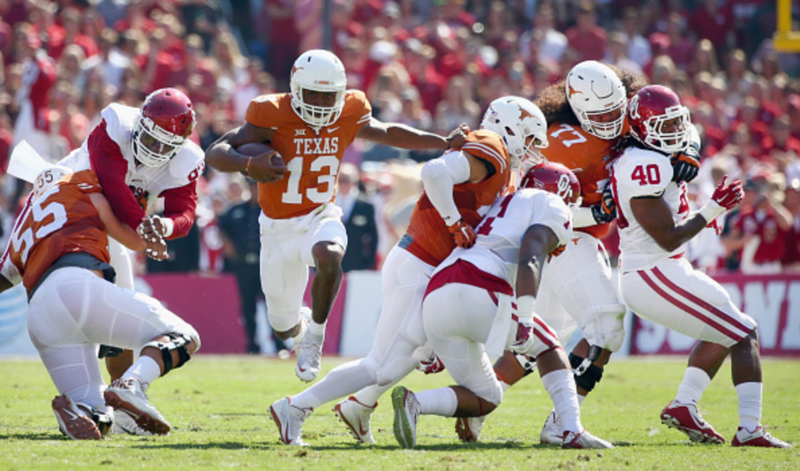 Heard's been great running the ball, but he must do more as a passer for this offense to progress. Heard's been great running the ball, but he must do more as a passer for this offense to progress.
