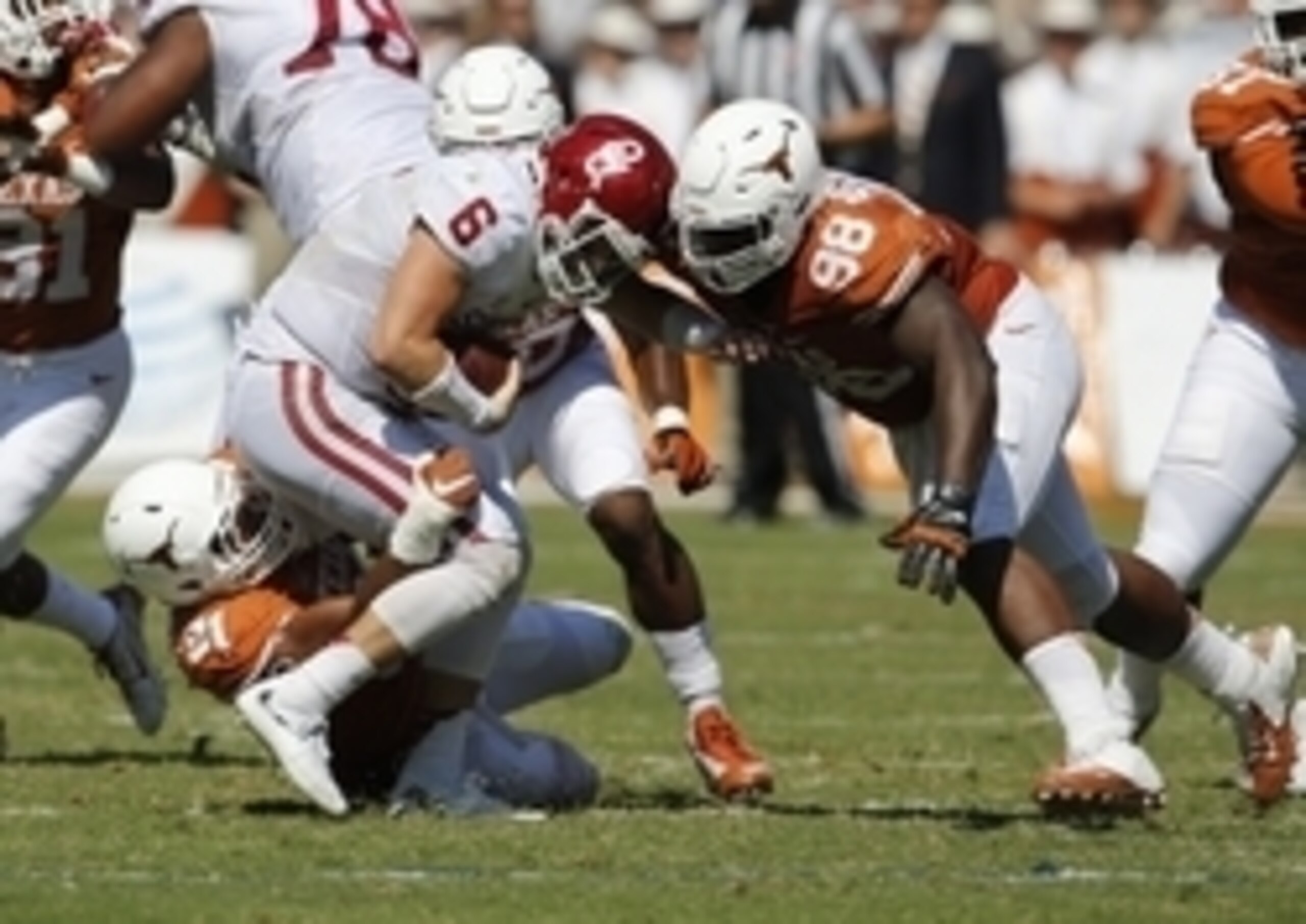 Can Texas' newfound pass rush keep it up for the rest of the season? Can Texas' newfound pass rush keep it up for the rest of the season?