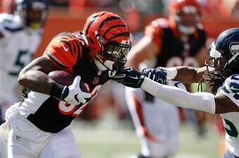 The Bengals need Jeremy Hill to produce on the ground this weekend.