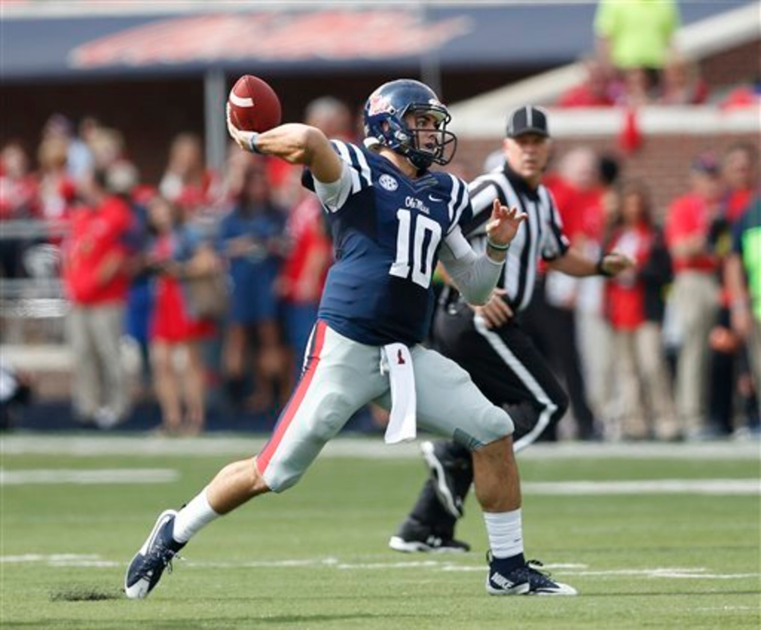 Chad Kelly and Ole Miss will have a big road test at Memphis. Chad Kelly and Ole Miss will have a big road test at Memphis.