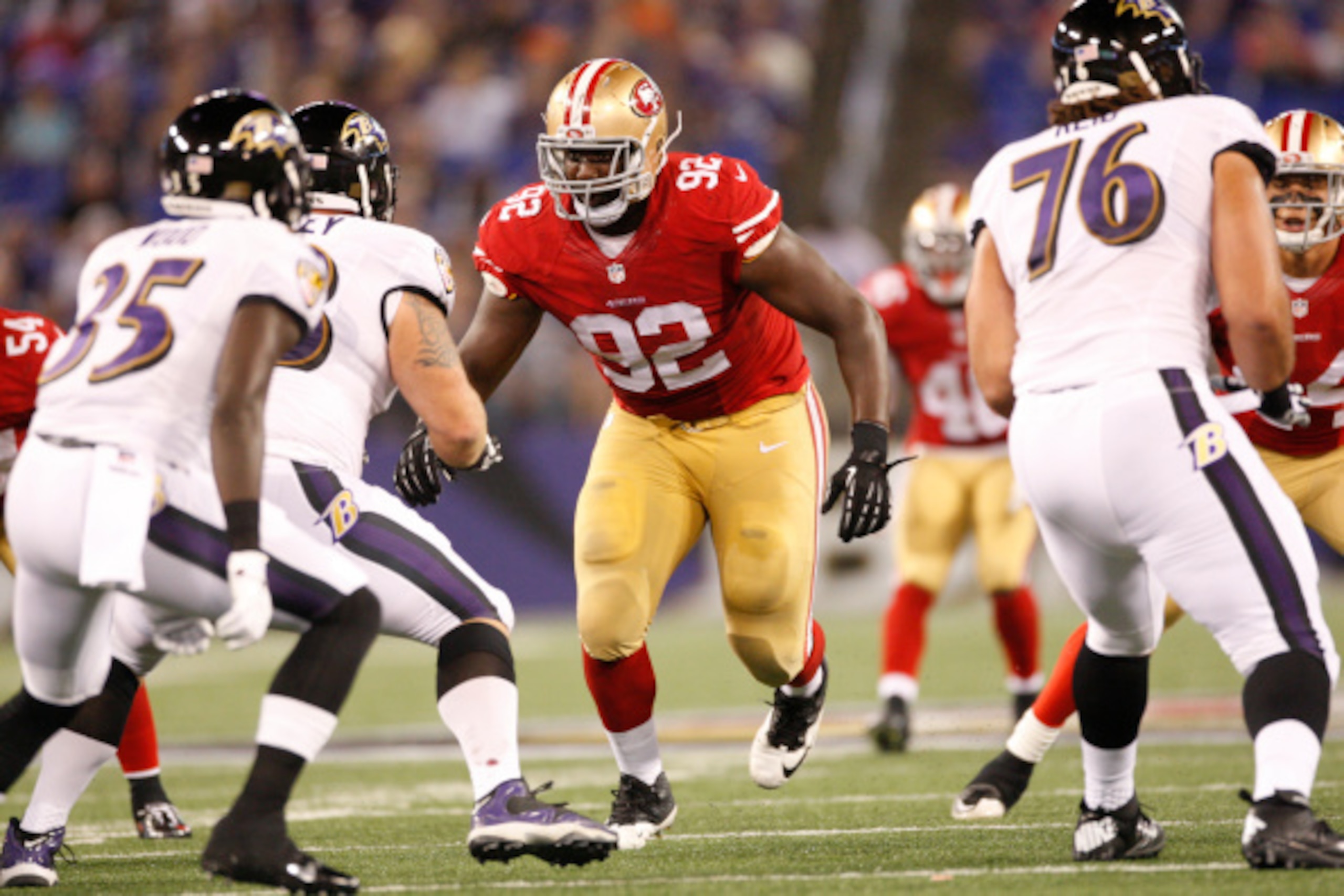 The 49ers and Ravens will both be looking for their second win in Week 6.