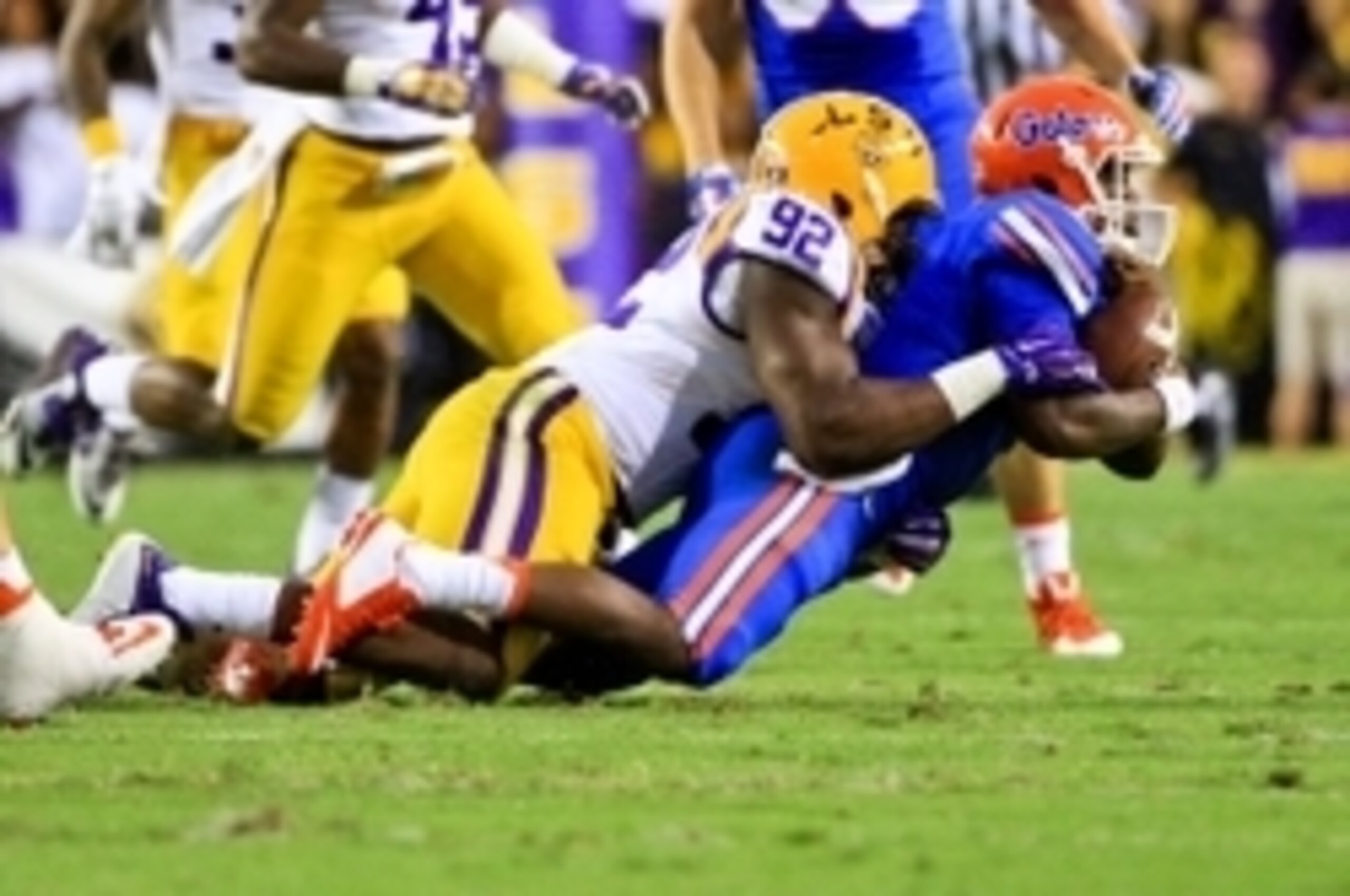 LSU DE Lewis Neal