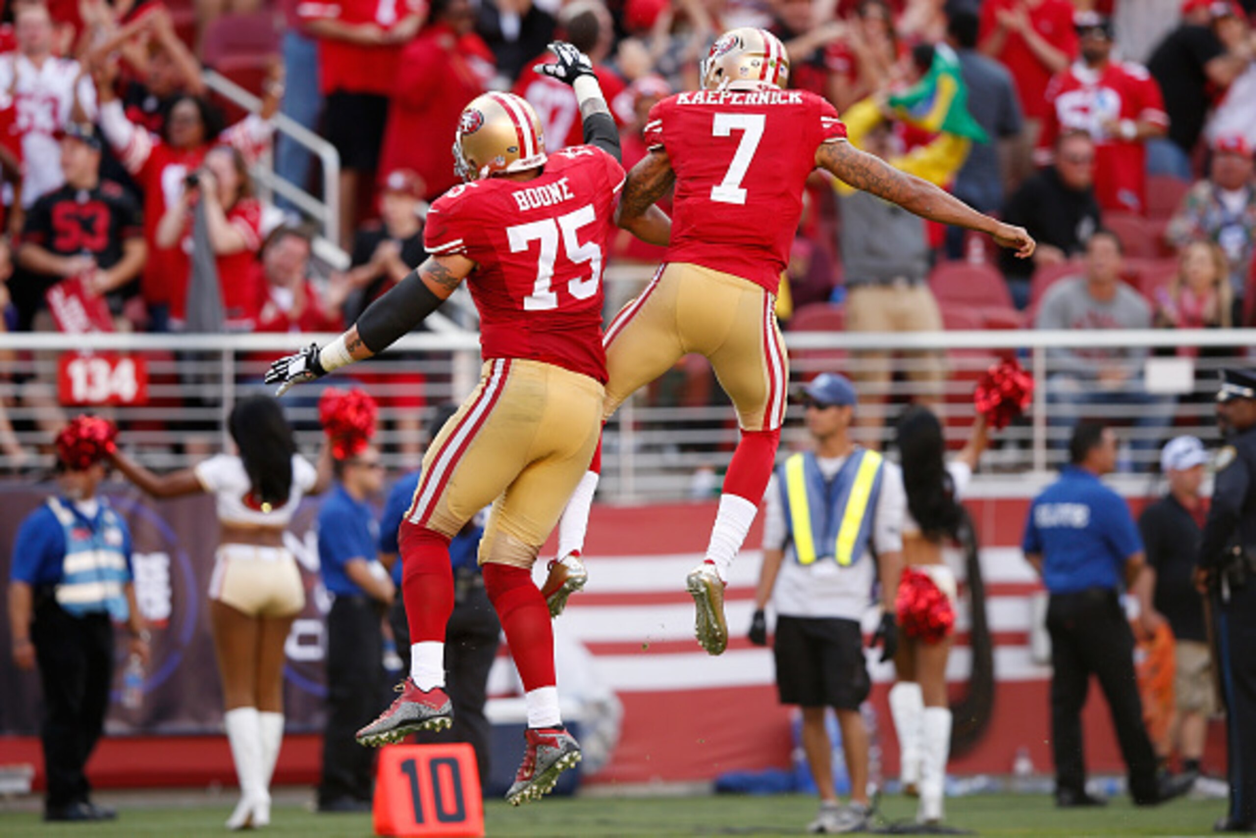 The 49ers knocked off the Baltimore Ravens in a hard-fought Week 6 contest at Levi's Stadium. The 49ers knocked off the Baltimore Ravens in a hard-fought Week 6 contest at Levi's Stadium.