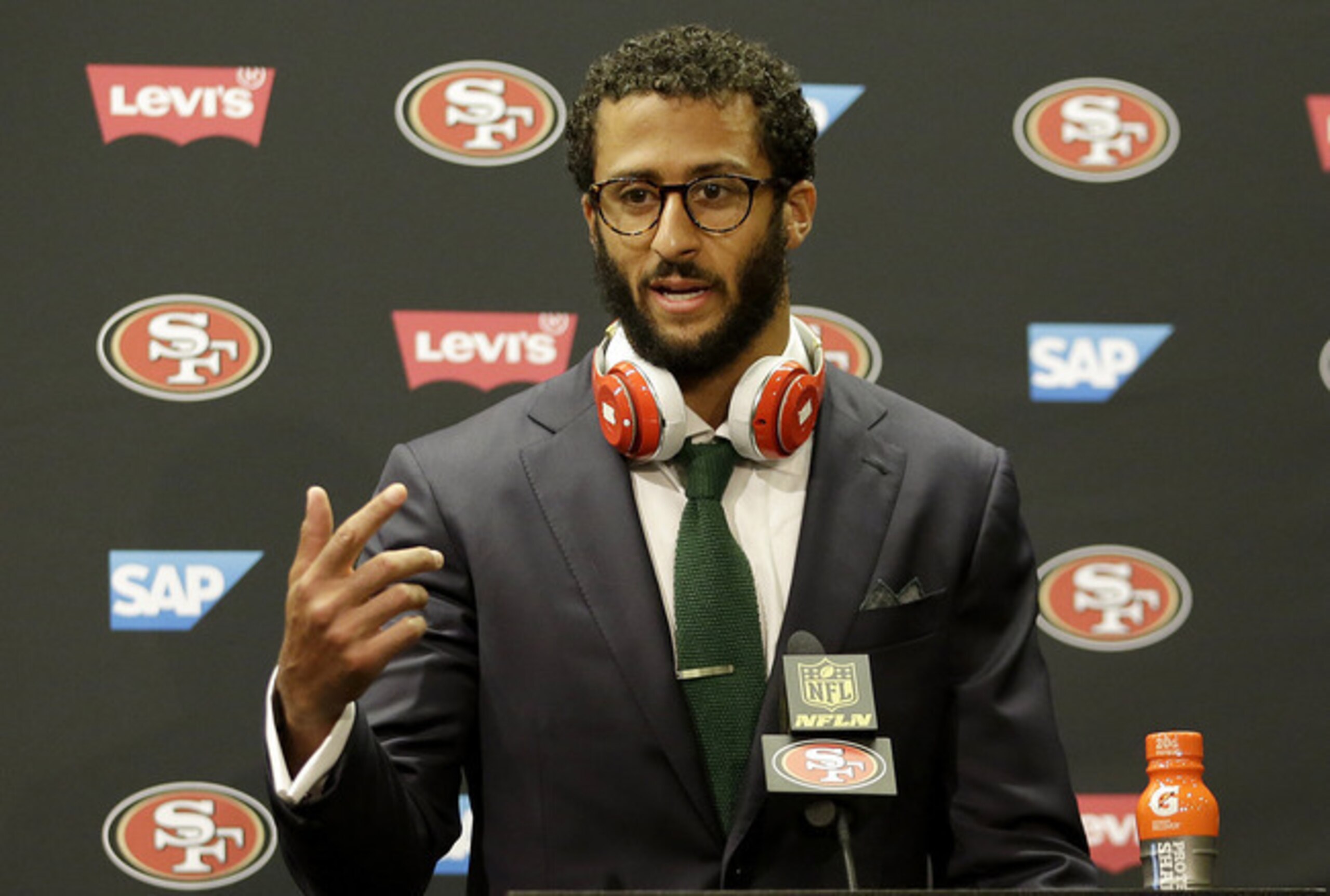 Kaepernick felt as if the 49ers are moving in the right direction but need to focus now on the upcoming matchup versus the Seahawks. Kaepernick felt as if the 49ers are moving in the right direction but need to focus now on the upcoming matchup versus the Seahawks.