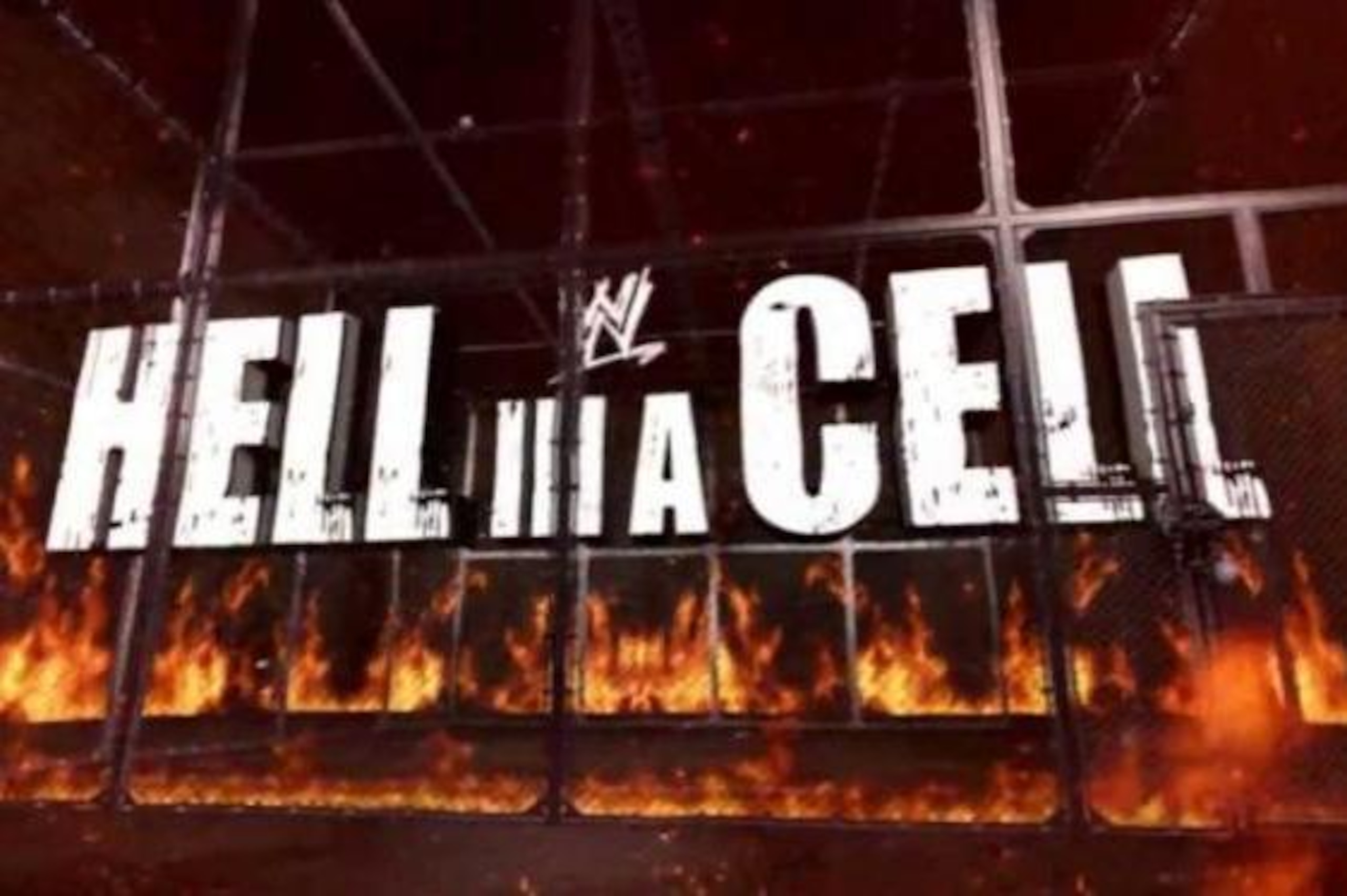Promotional poster for WWE Hell in a Cell.