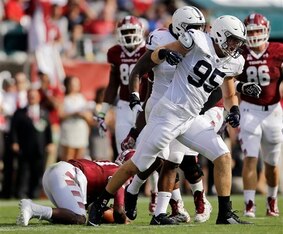 Carl Nassib has been all but unblockable for Penn State foes this season.