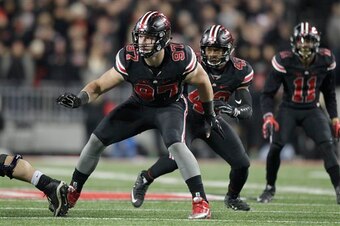 Joey Bosa is an impressive force for Ohio State's defensive line.