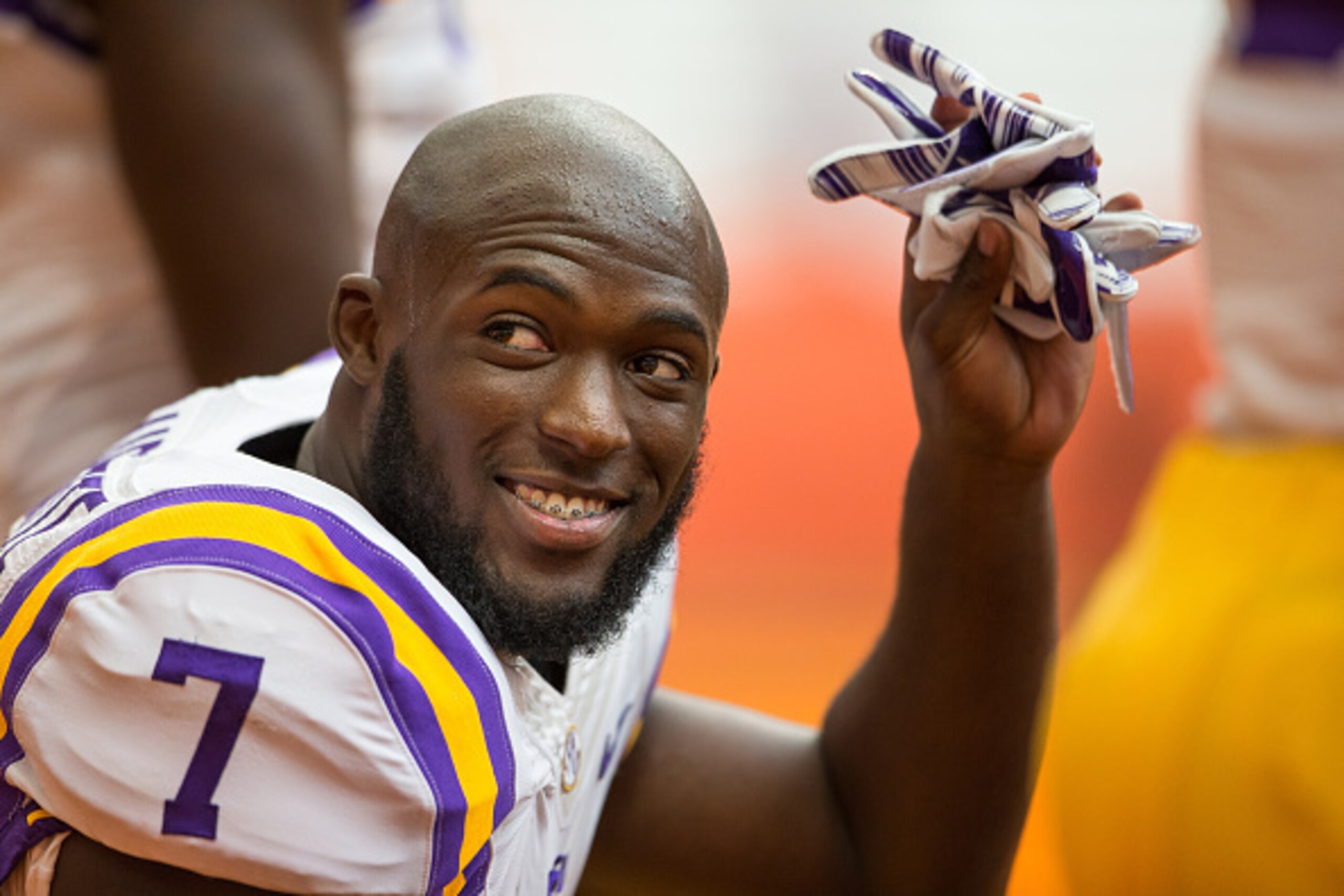 LSU RB Leonard Fournette LSU RB Leonard Fournette
