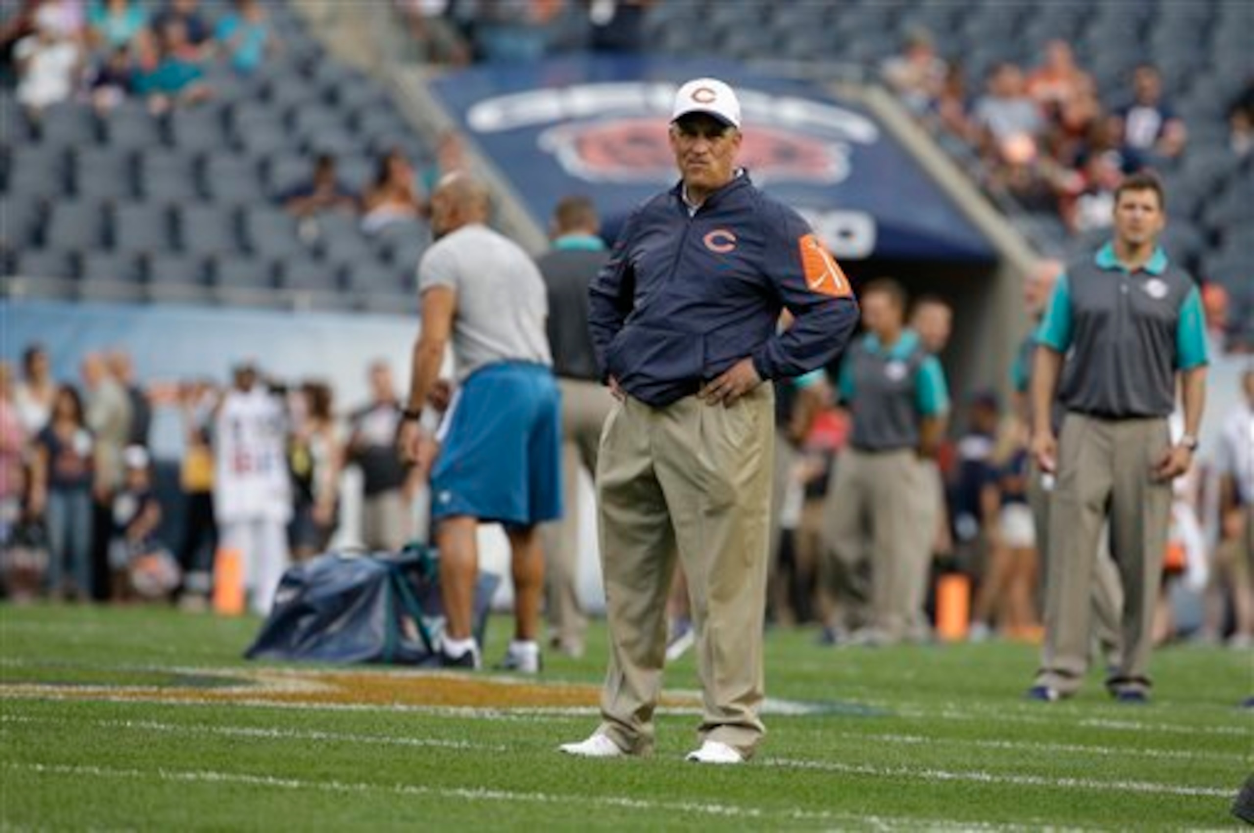 Chicago's defense has shown improvement under DC Vic Fangio.