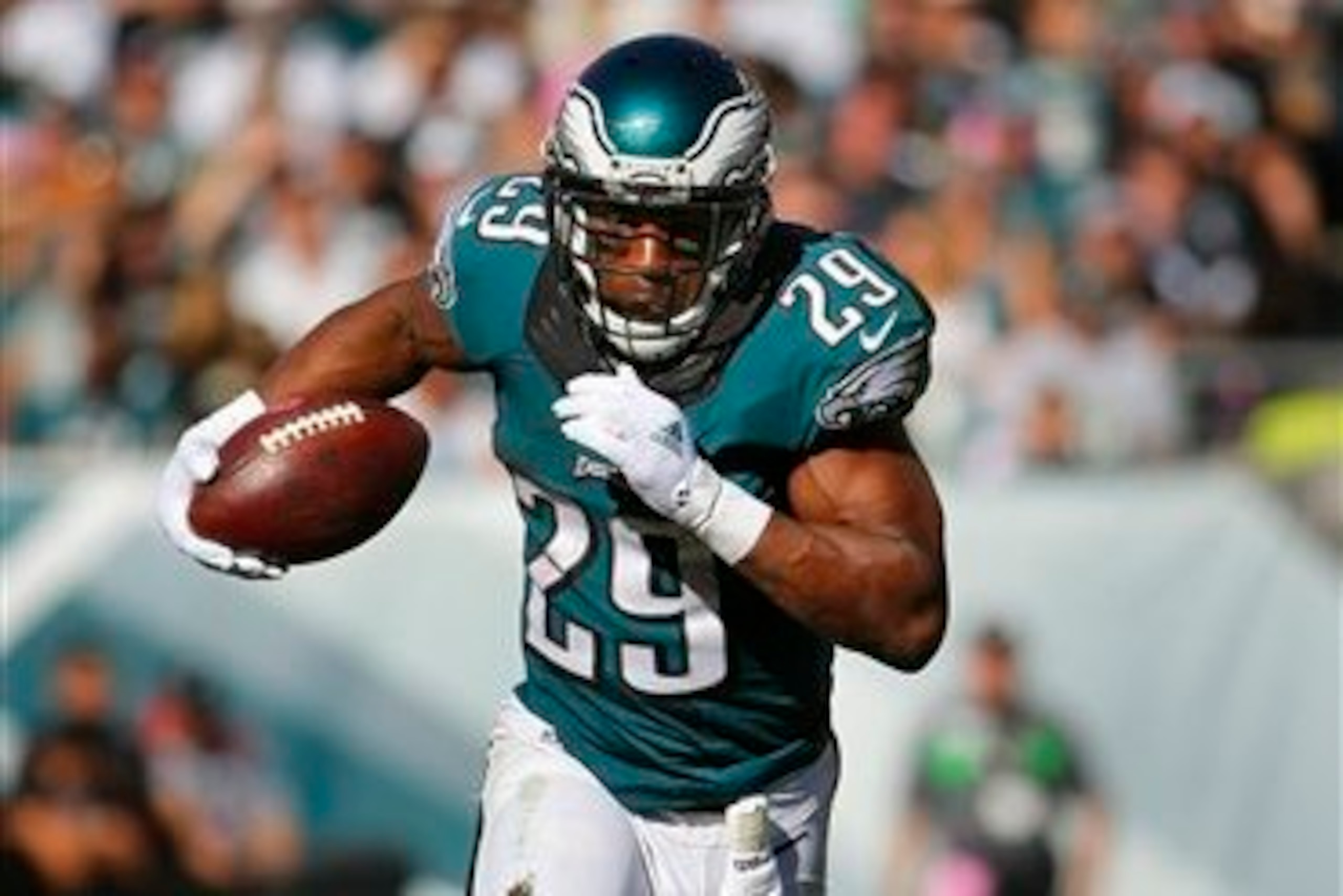 Philadelphia Eagles running back DeMarco Murray touts rising stock in Week 7.
