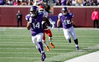 Stefon Diggs has inserted himself into the starting lineup in Minnesota.