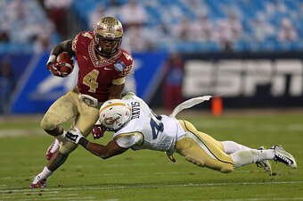 Florida State RB Dalvin Cook (left)