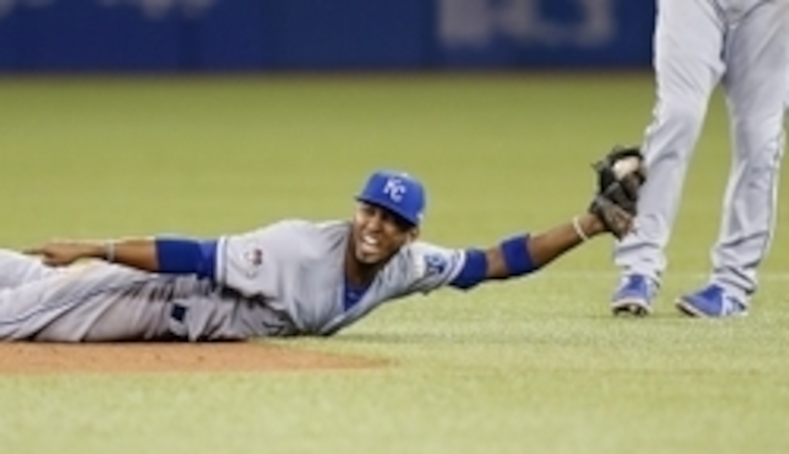 Alcides Escobar had an on-base percentage under .300 in the regular season. Alcides Escobar had an on-base percentage under .300 in the regular season.