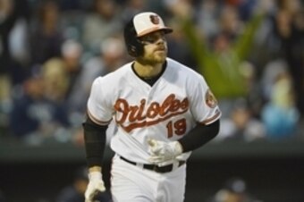 Chris Davis has mashed his way to a lucrative contract this summer.
