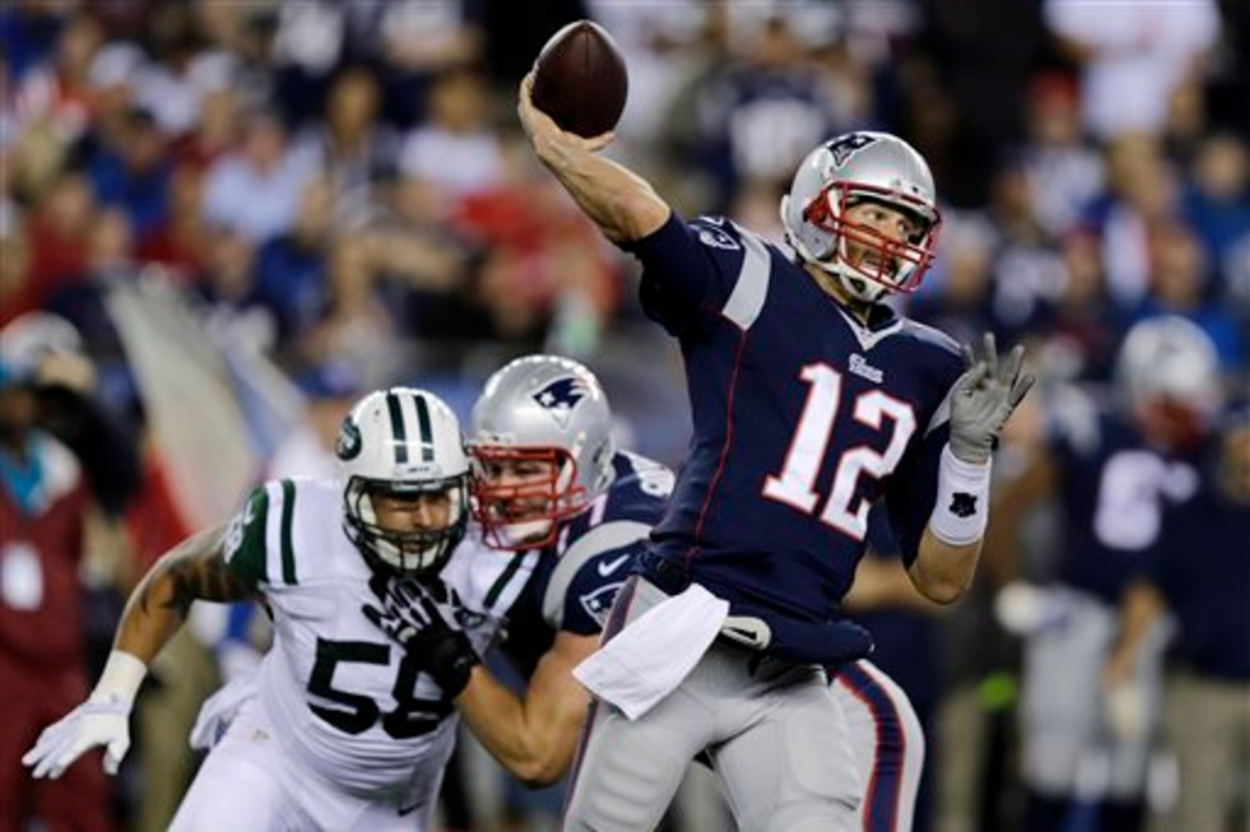 Can Tom Brady and Co. stave off their surging rivals?
