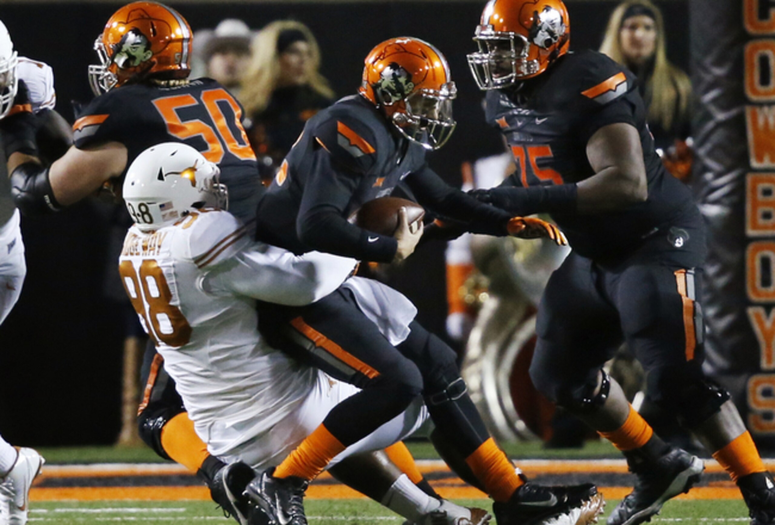 When Ridgeway gets some help, the Longhorn defensive line has a chance to be pretty good.