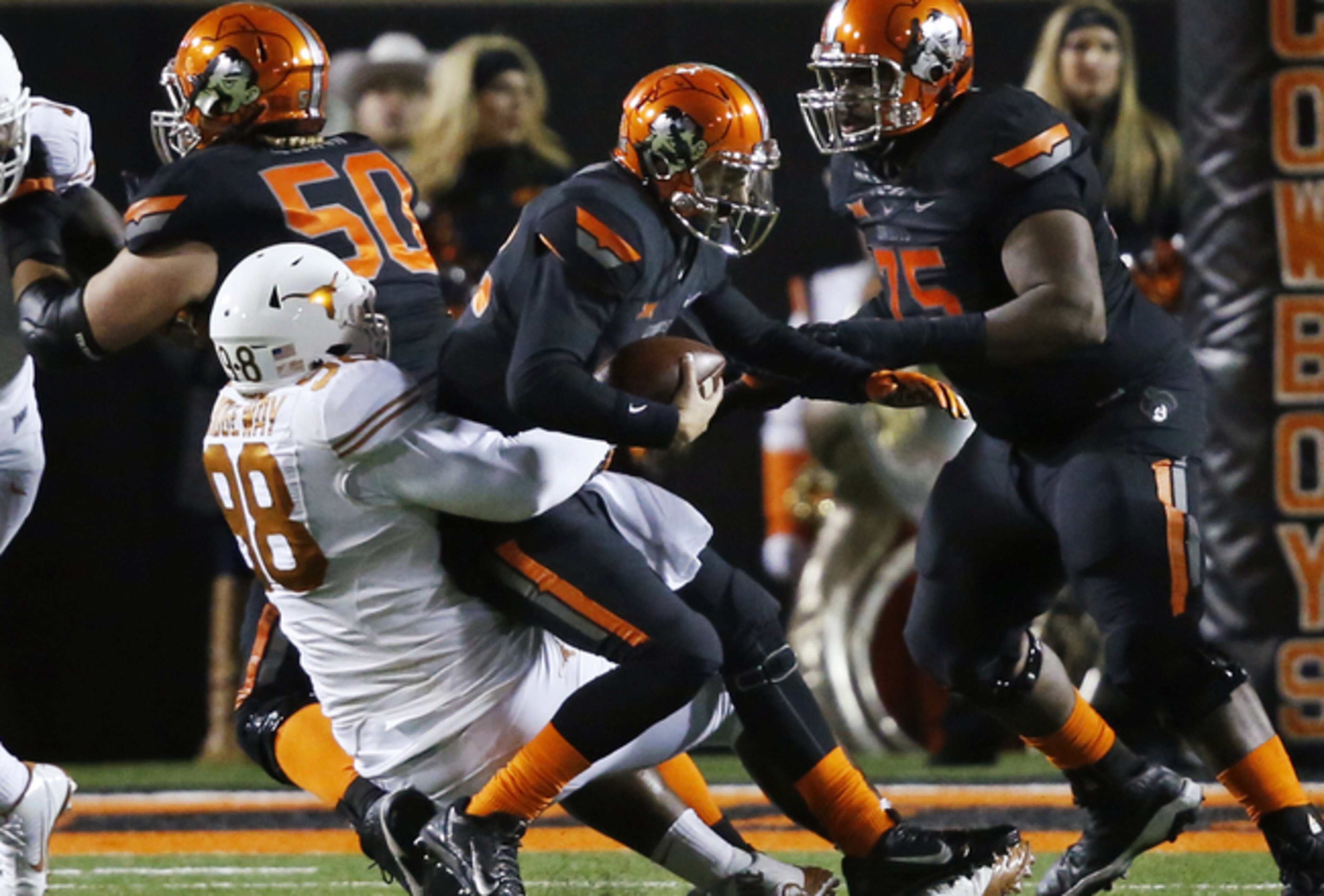 When Ridgeway gets some help, the Longhorn defensive line has a chance to be pretty good.