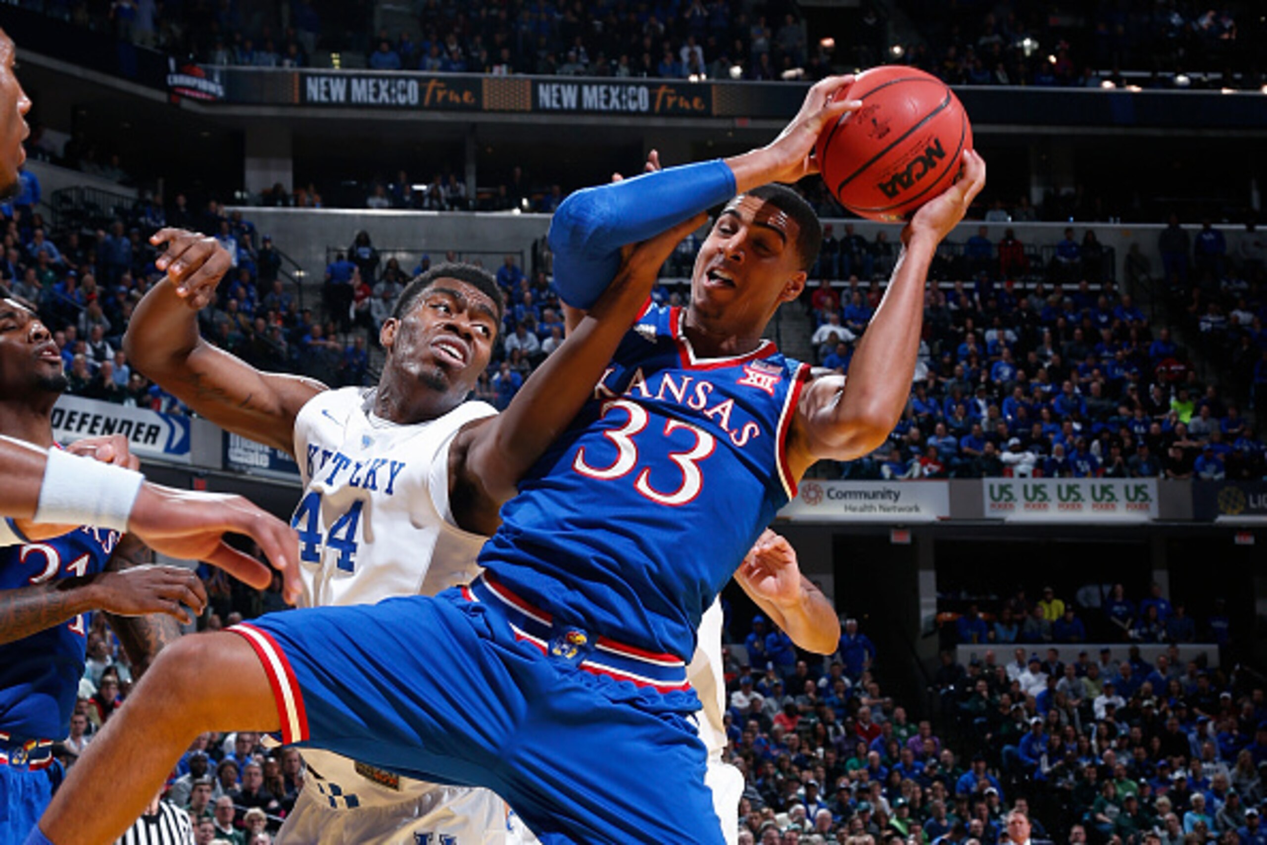 Kansas, which was blown out by Kentucky last November, gets a rematch with the Wildcats during the 2015-16 season.