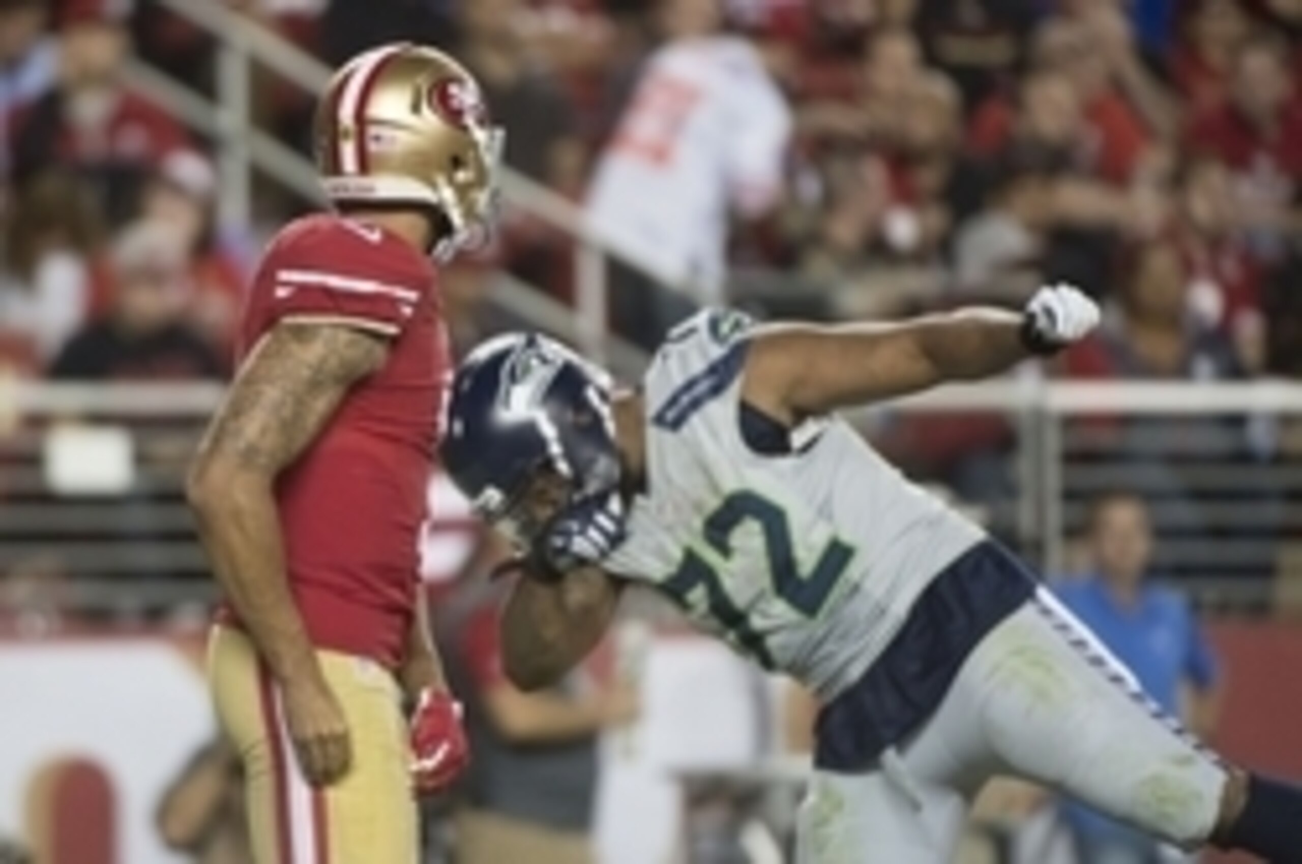 Six sacks gave the Seahawks plenty of motivation to mock San Francisco's signal-caller.