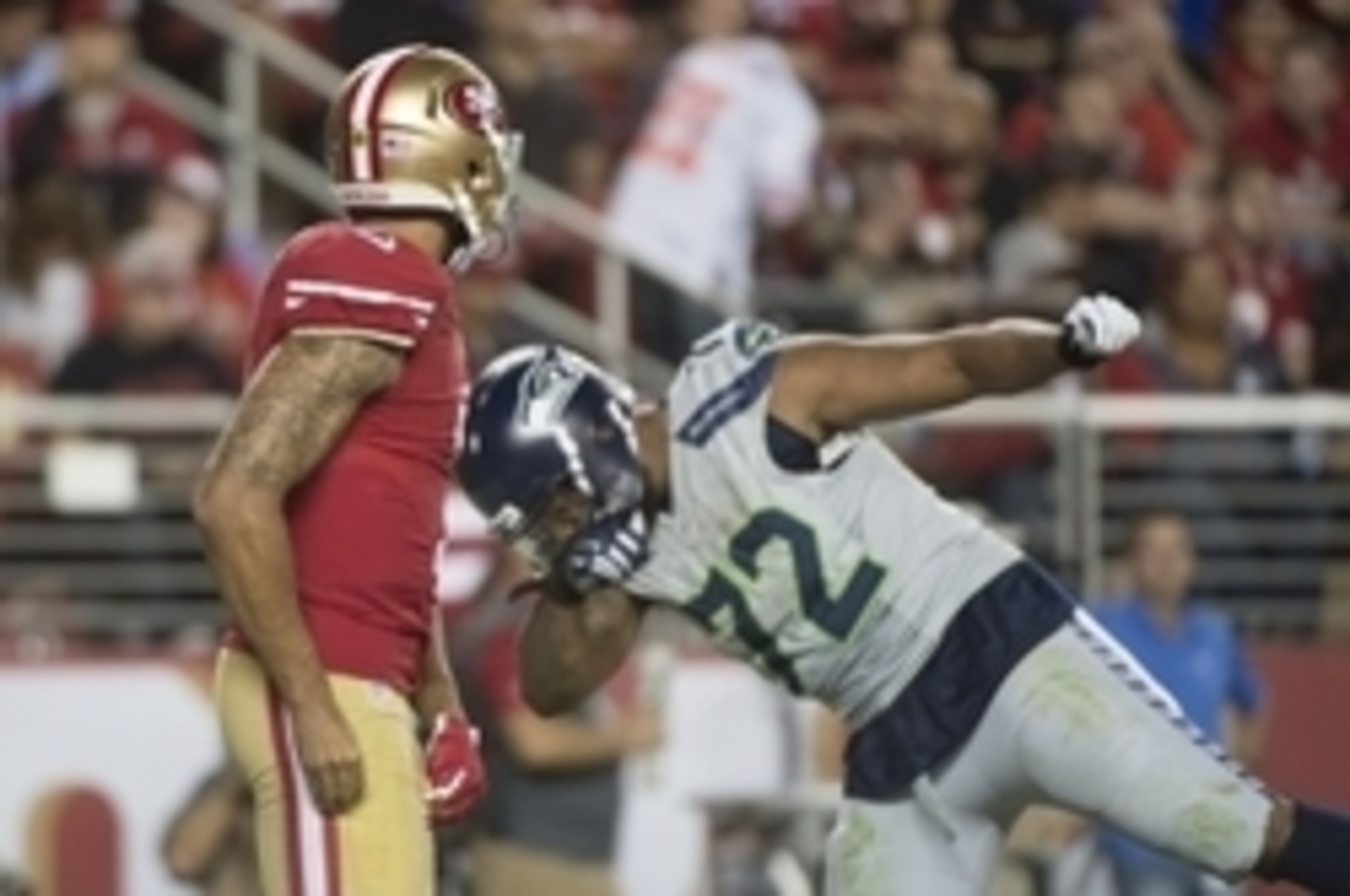 Six sacks gave the Seahawks plenty of motivation to mock San Francisco's signal-caller.