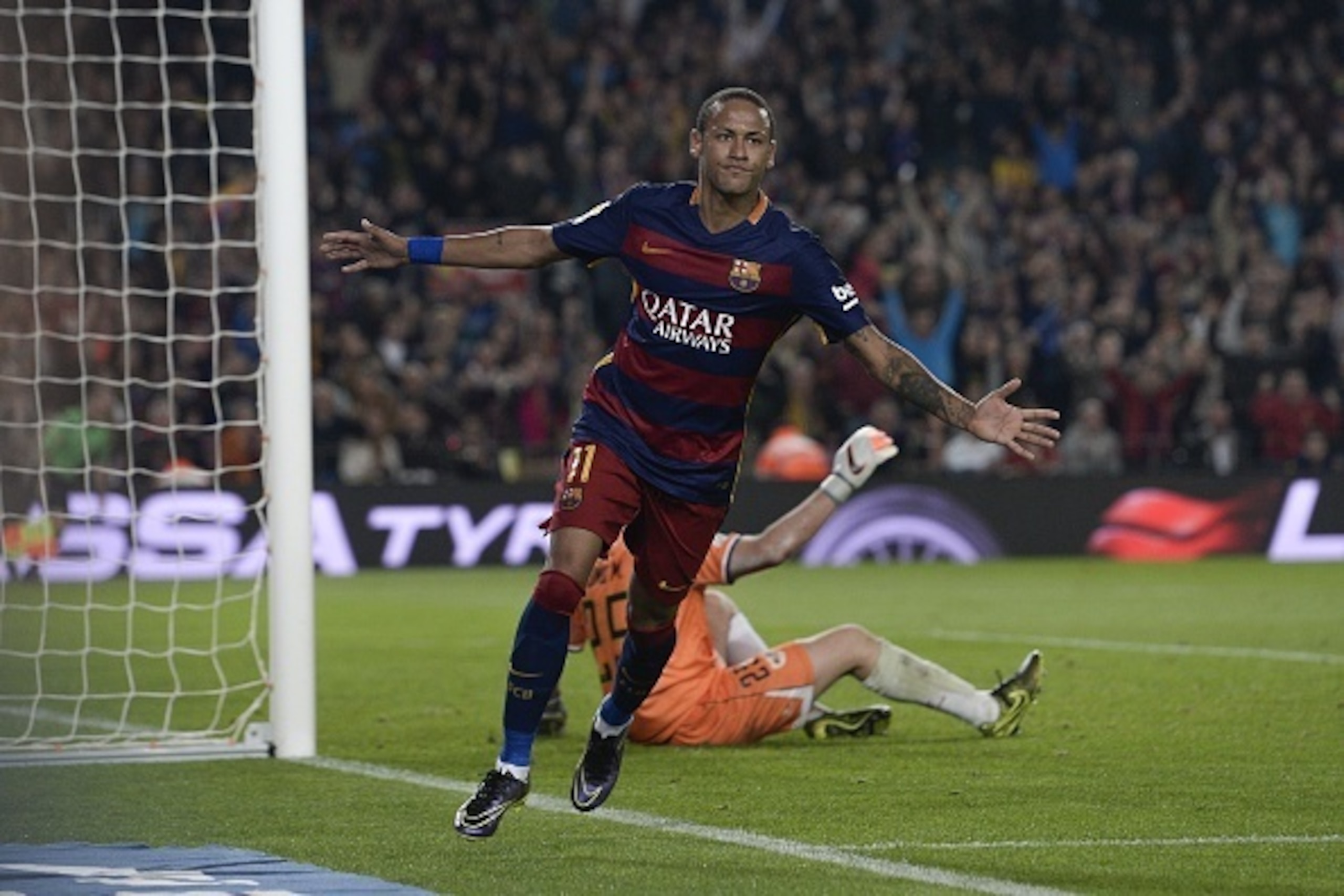 Neymar has been in stunning form in Lionel Messi's absence. Neymar has been in stunning form in Lionel Messi's absence.