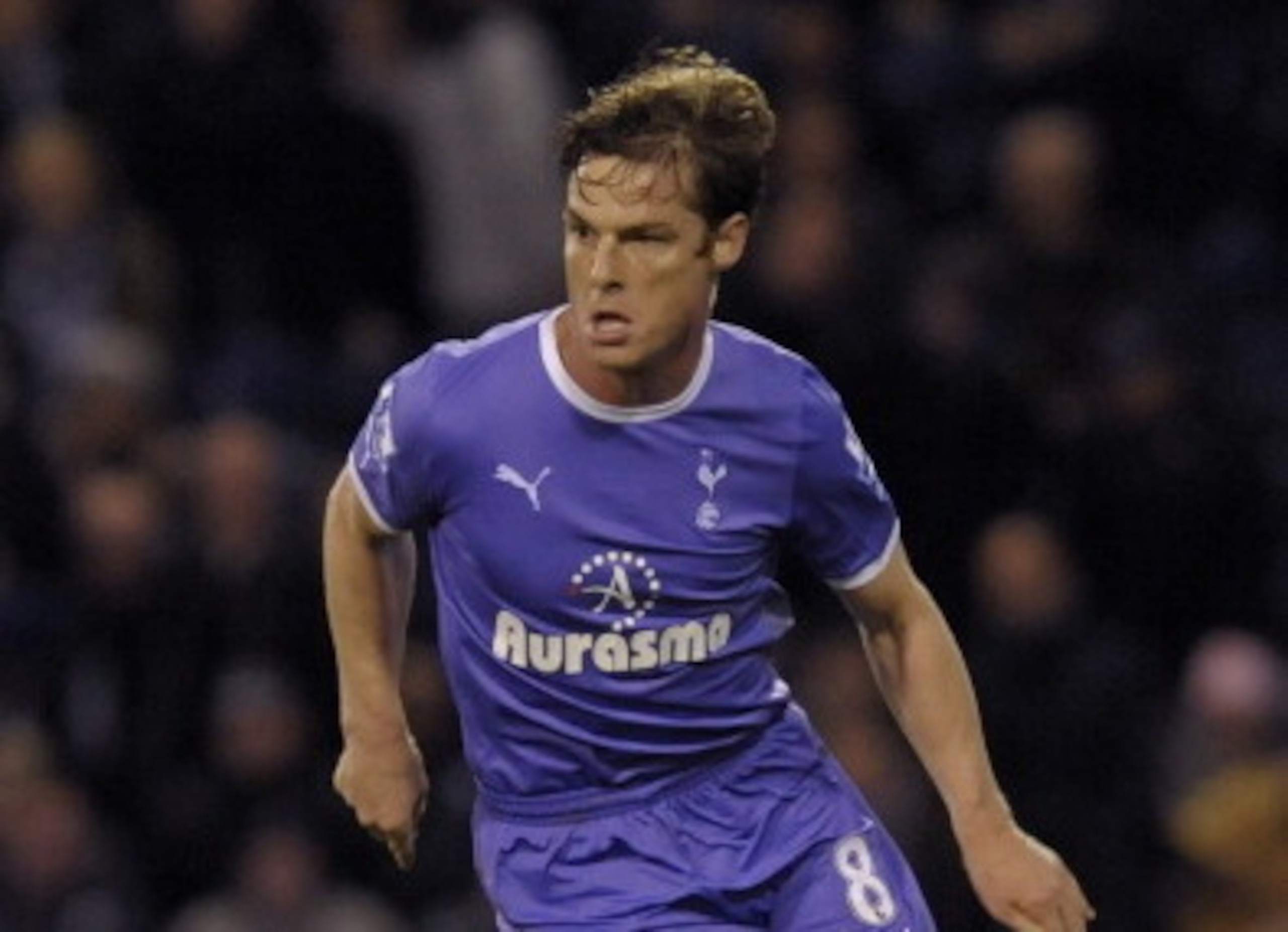 Scott Parker was voted player of the year by Tottenham fans in 2011-12.