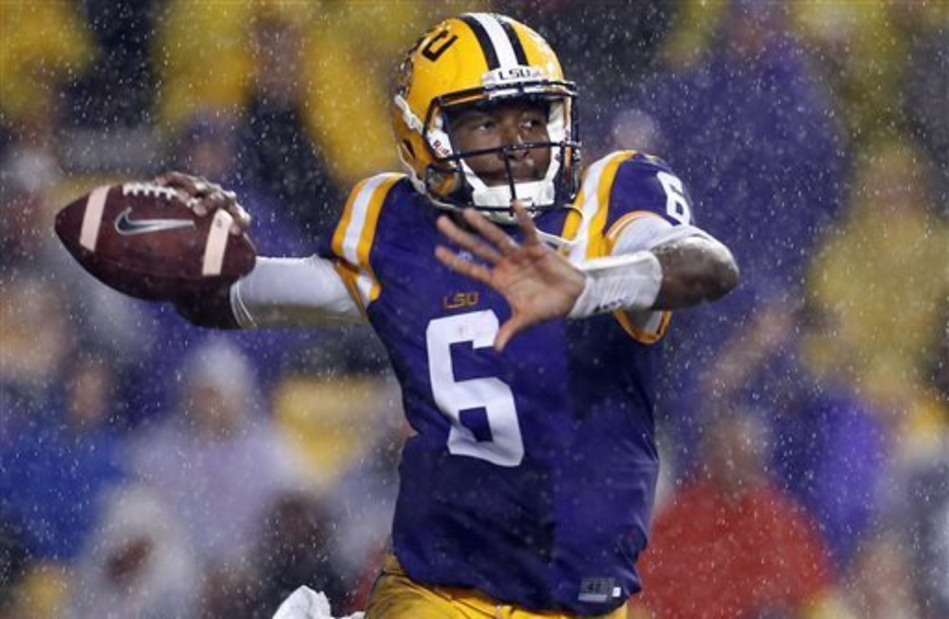 LSU QB Brandon Harris