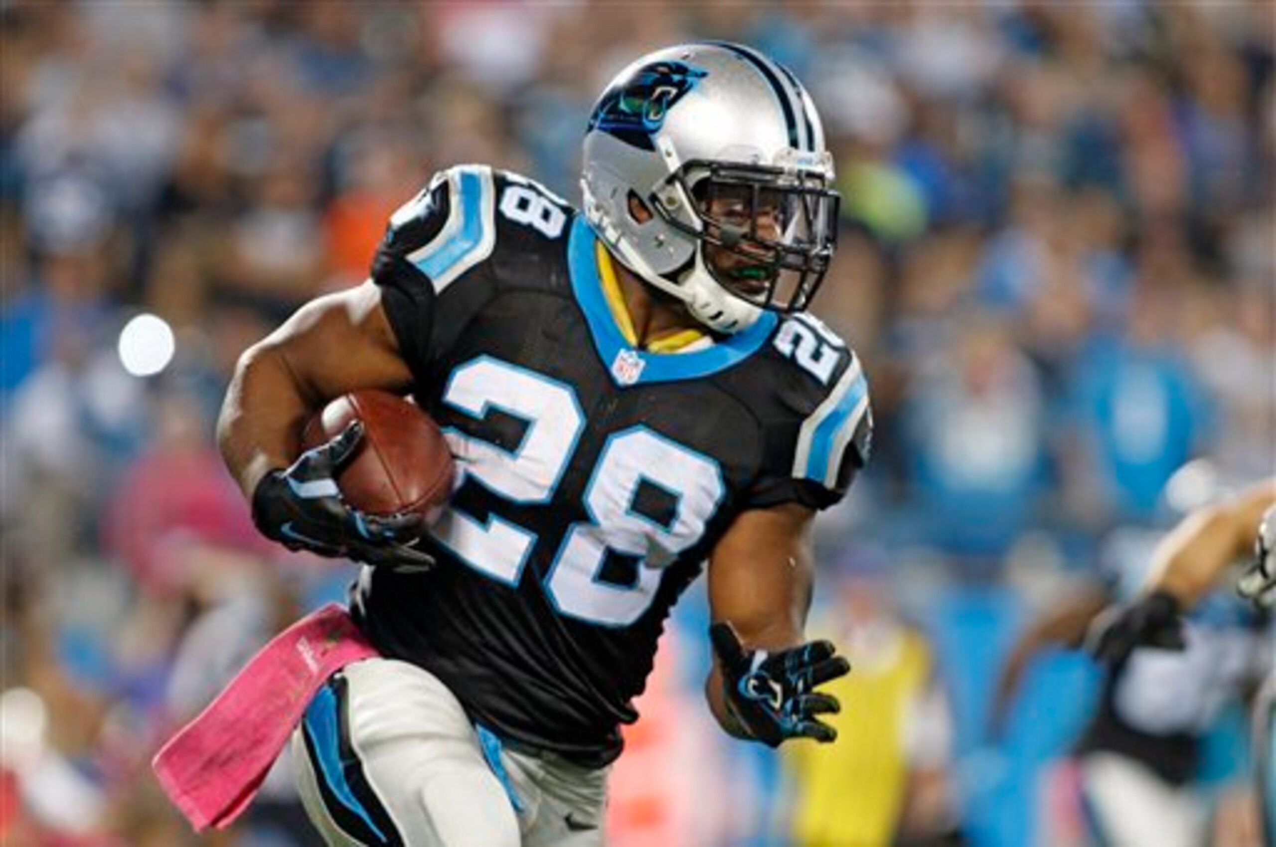 Jonathan Stewart and company ran over Philadelphia's vaunted run defense.