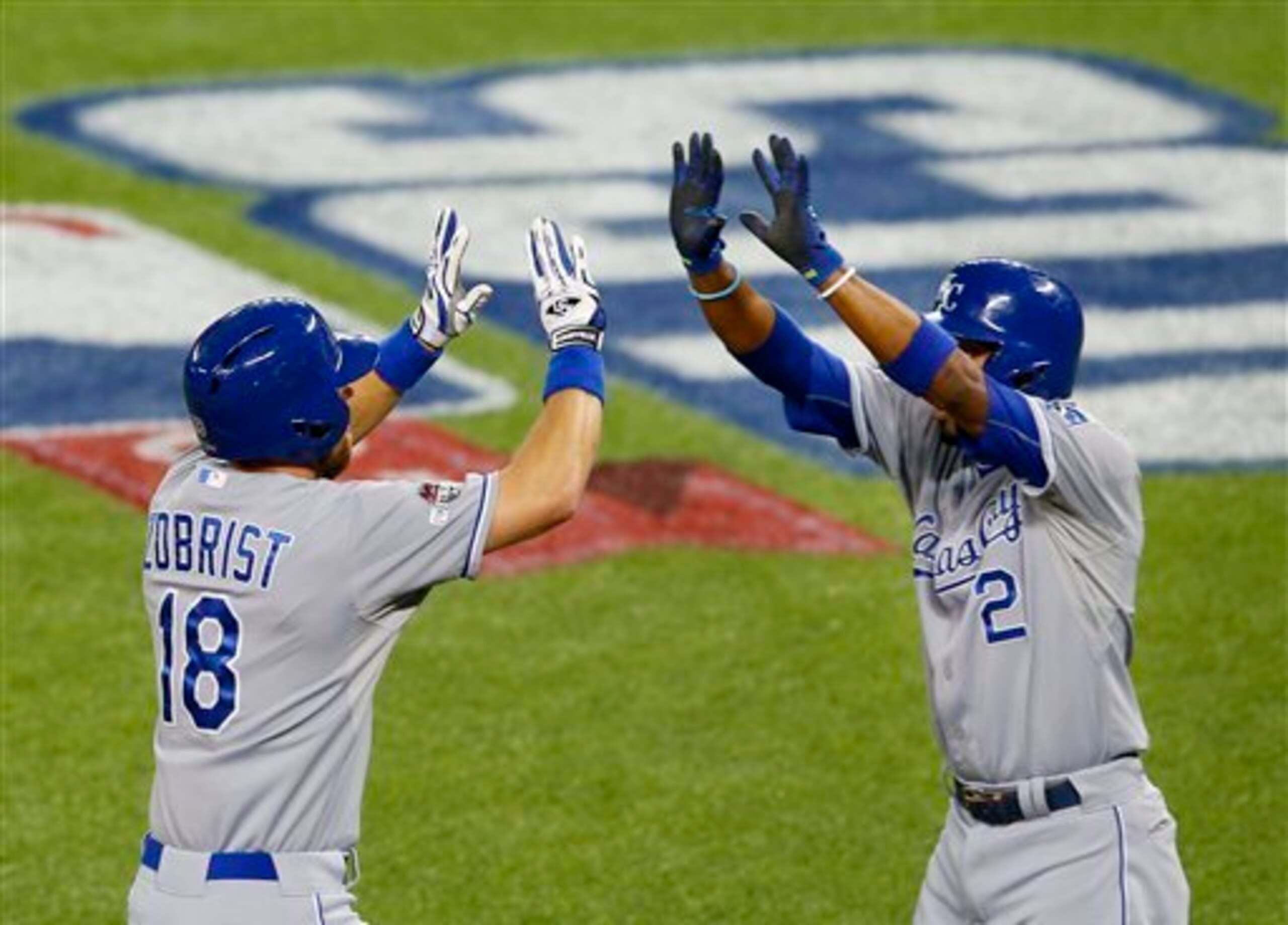 Ben Zobrist and Alcides Escobar make the Kansas City offense go.