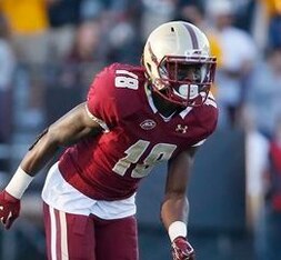 Boston College receiver Thadd Smith