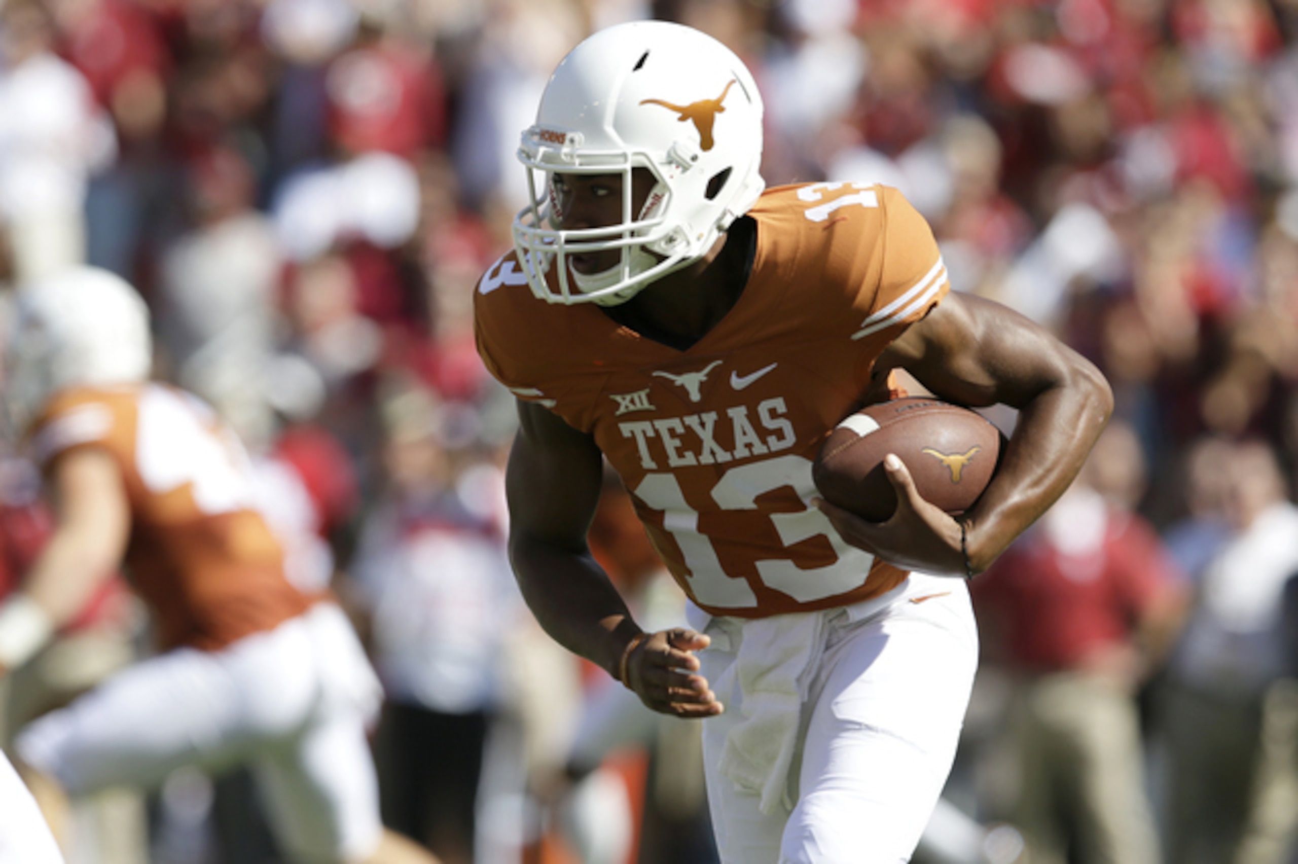 Heard and the Longhorns are rolling thanks to a suddenly dominant ground game.