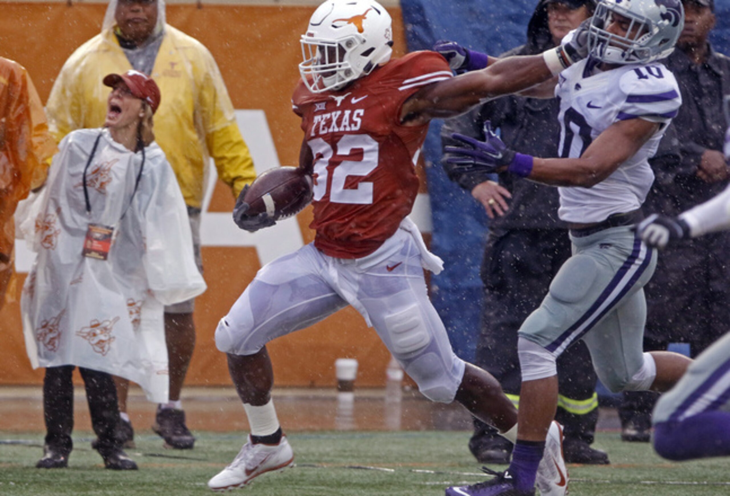 Johnathan Gray and the rest of the Longhorn ball-carriers get a pretty favorable matchup this team